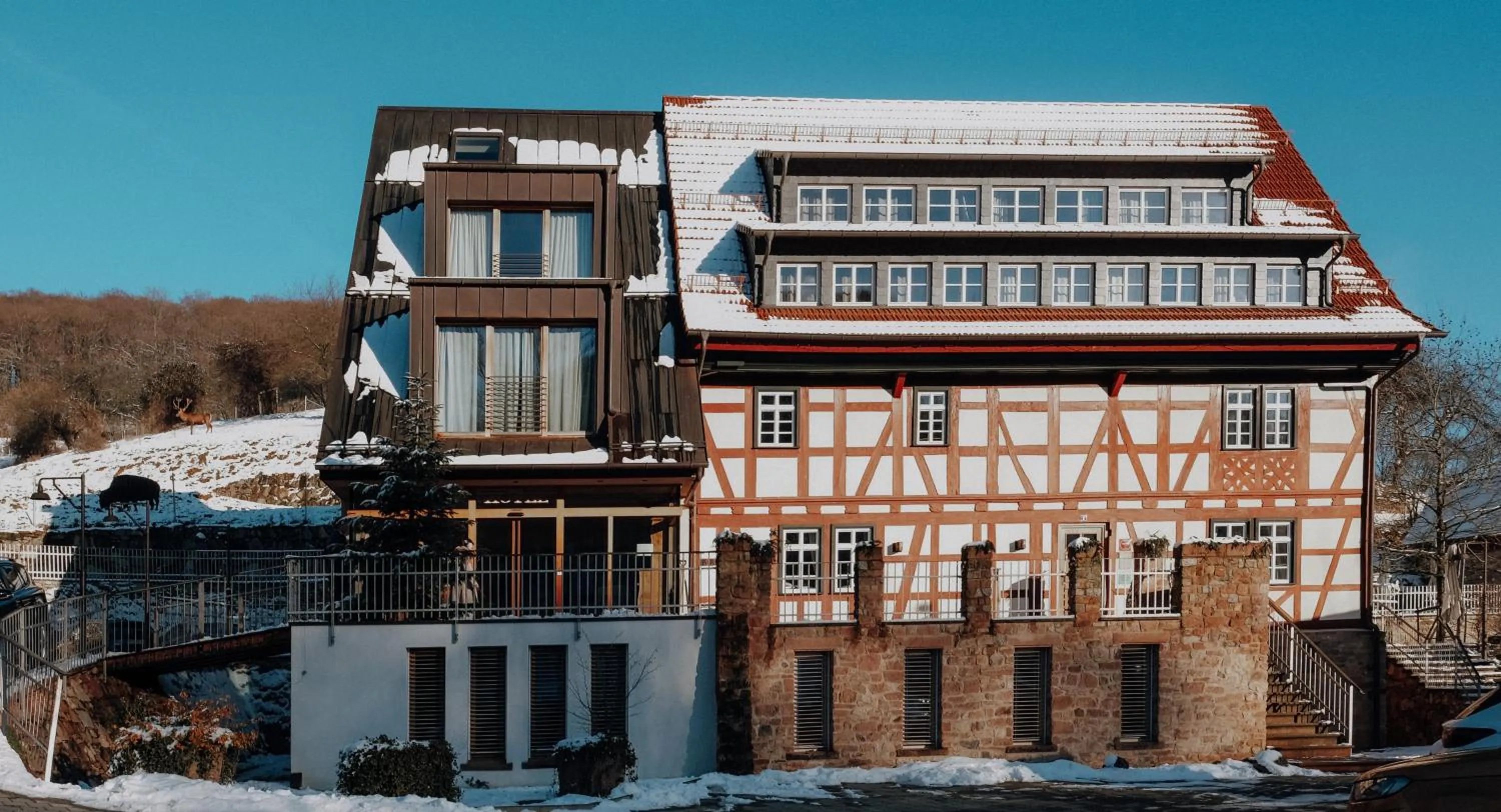 Property building in Landhotel Lammershof