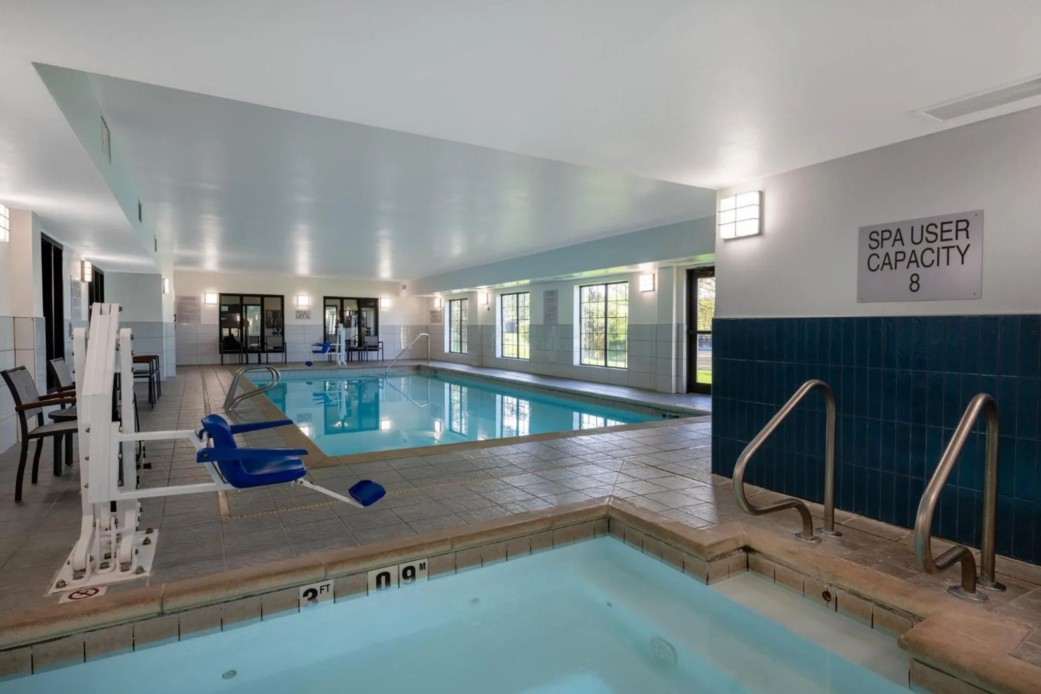 Swimming pool in Staybridge Suites West Des Moines by IHG