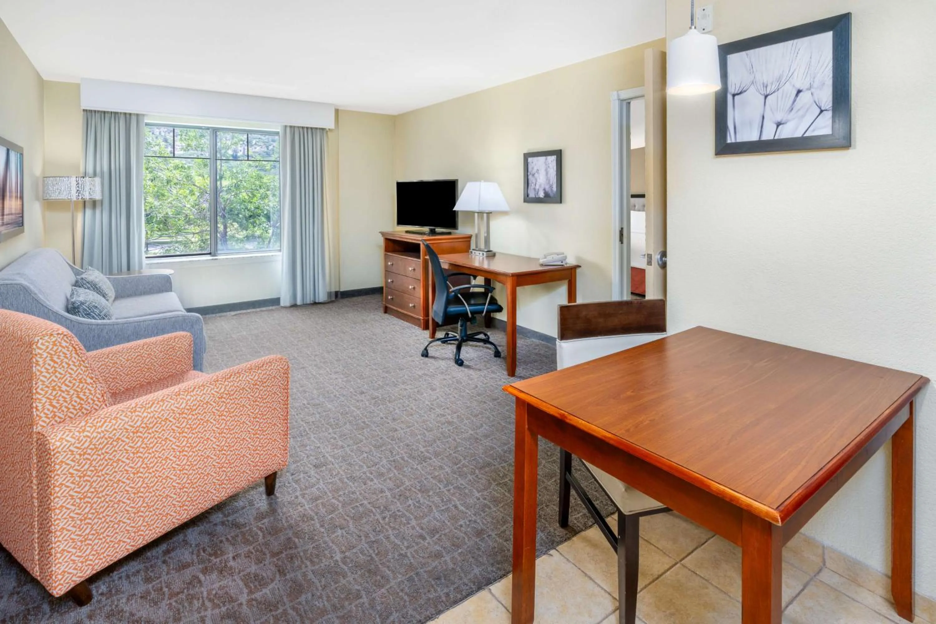 Living room in Homewood Suites by Hilton Denver - Littleton