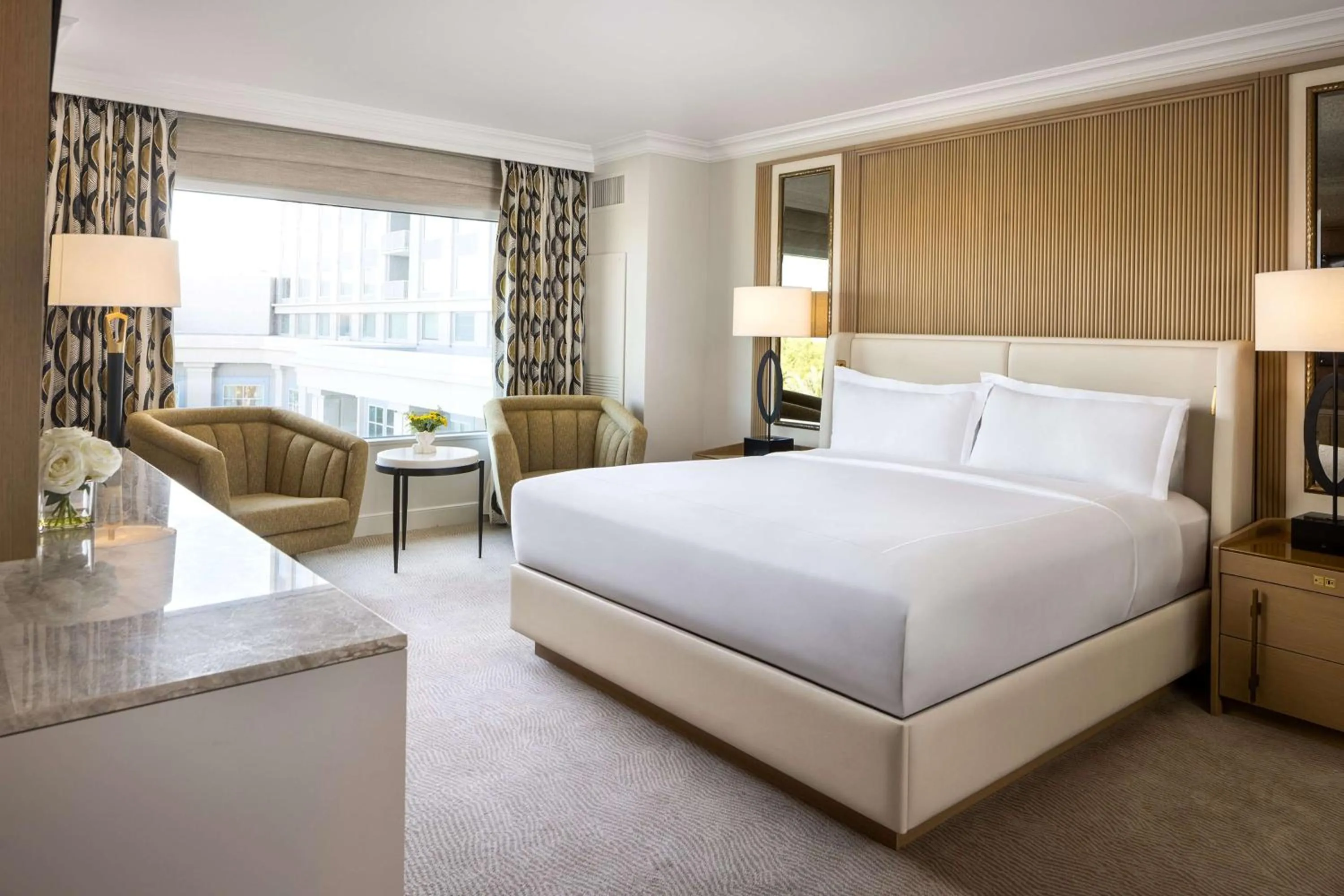 Bed in Waldorf Astoria Orlando - An Official Walt Disney World Hotel