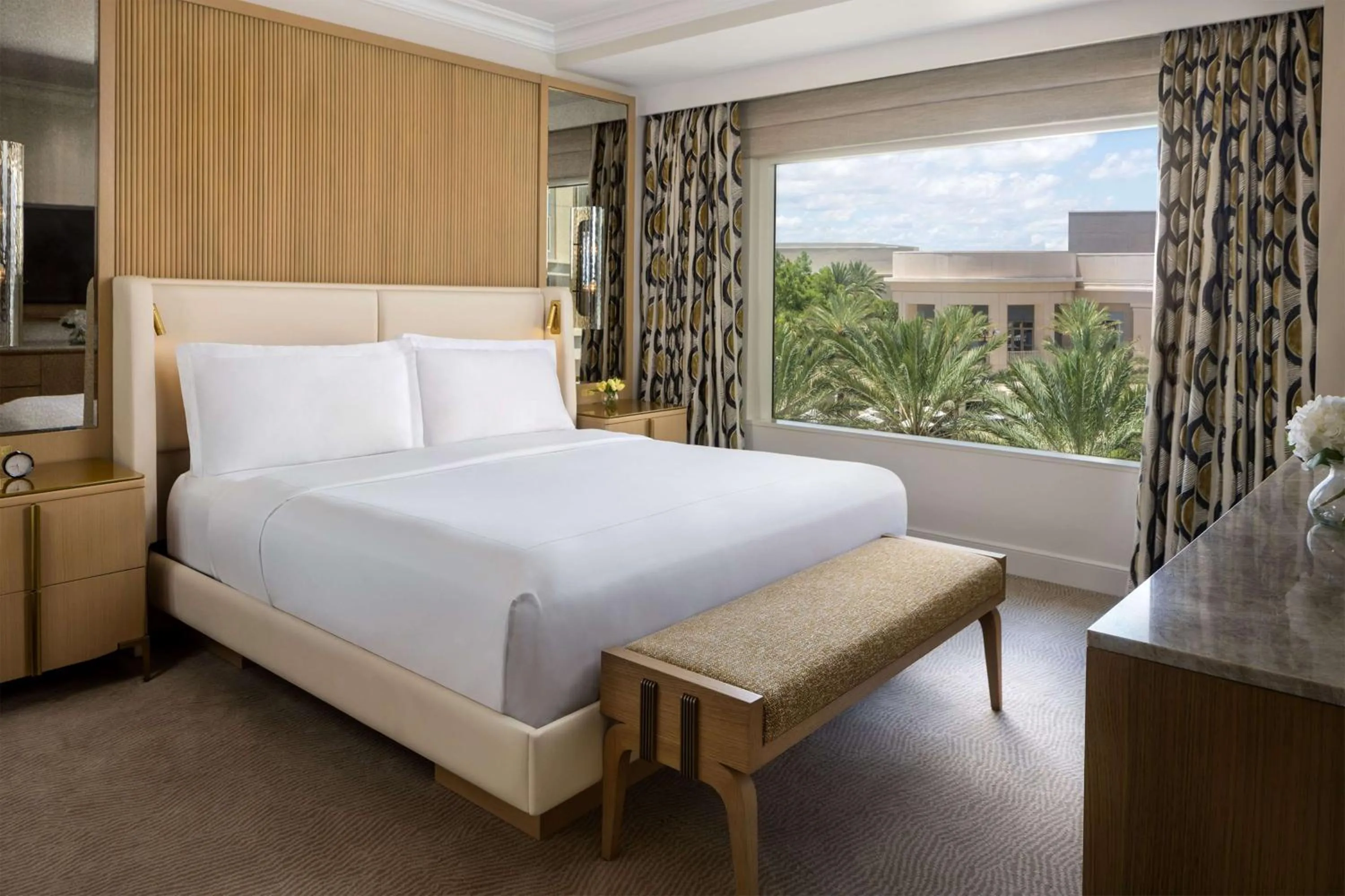 Bed in Waldorf Astoria Orlando - An Official Walt Disney World Hotel