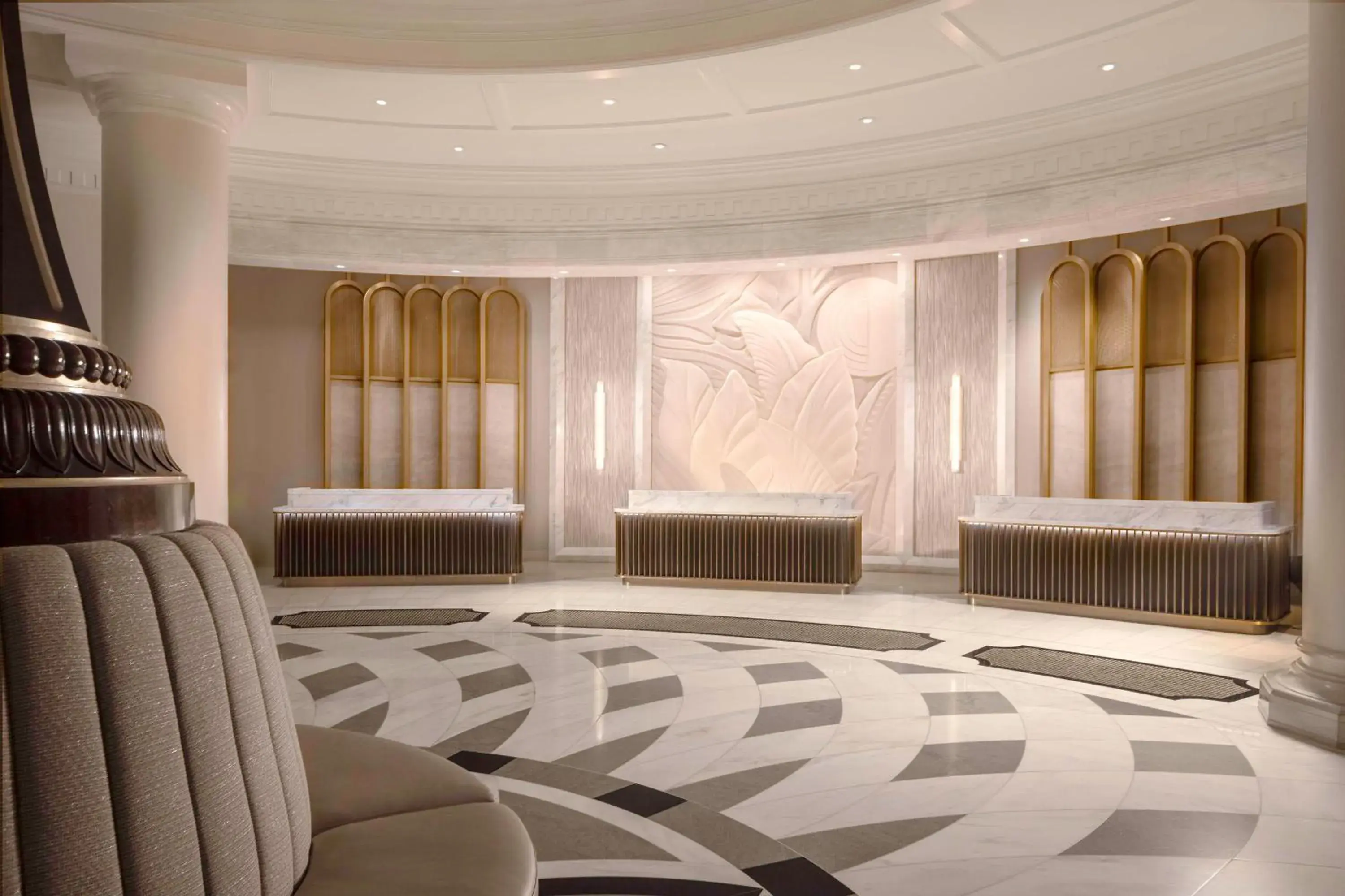 Lobby or reception, Bed in Waldorf Astoria Orlando - An Official Walt Disney World Hotel Lobby or reception, Bed in Waldorf Astoria Orlando - An Official Walt Disney World Hotel