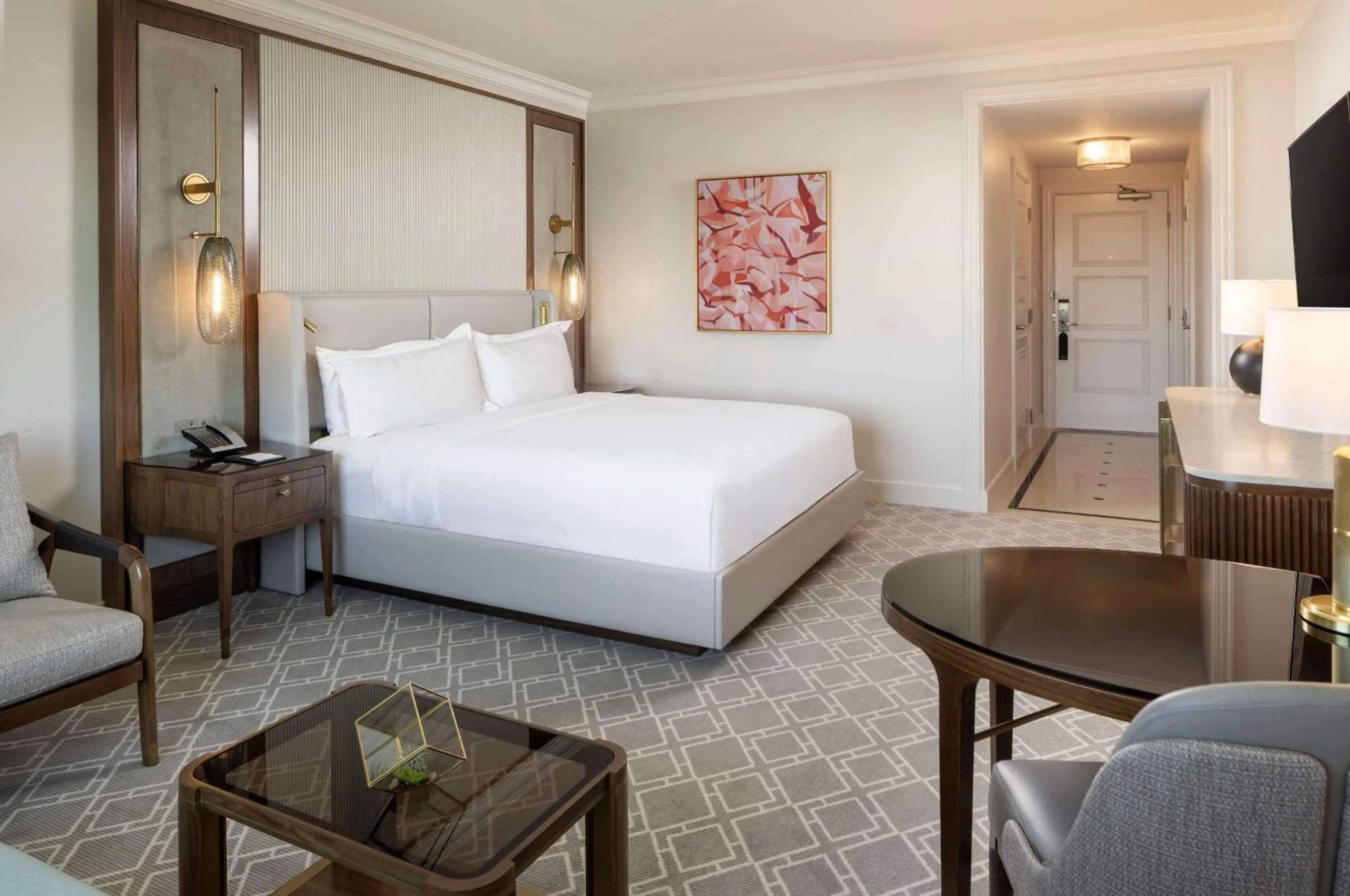 Bed in Waldorf Astoria Orlando - An Official Walt Disney World Hotel