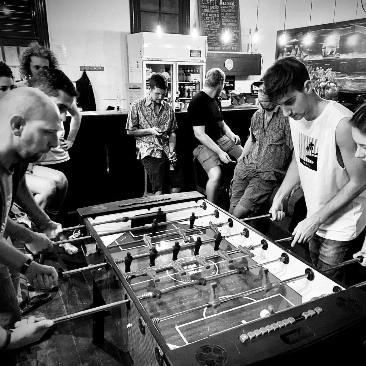 People in Sundancer Backpackers Hostel