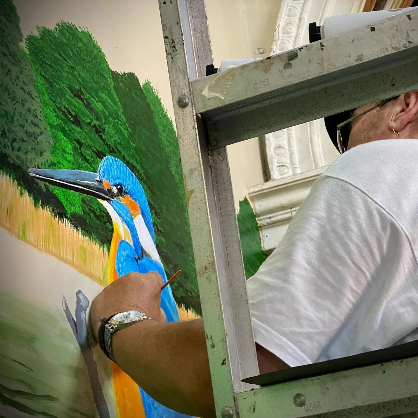 Decorative detail in Sundancer Backpackers Hostel