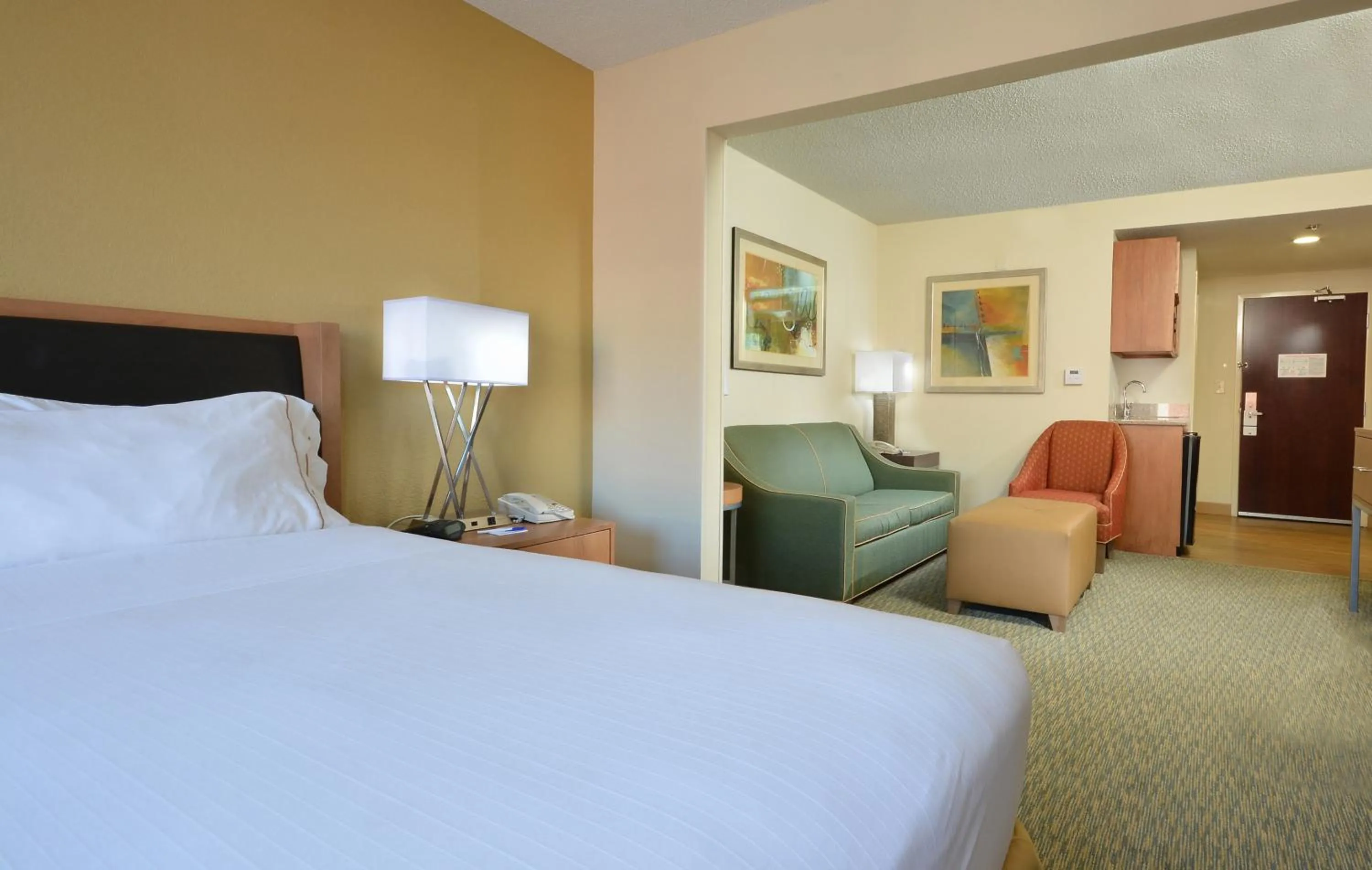 Living room, Bed in Holiday Inn Express Hotel & Suites High Point South by IHG