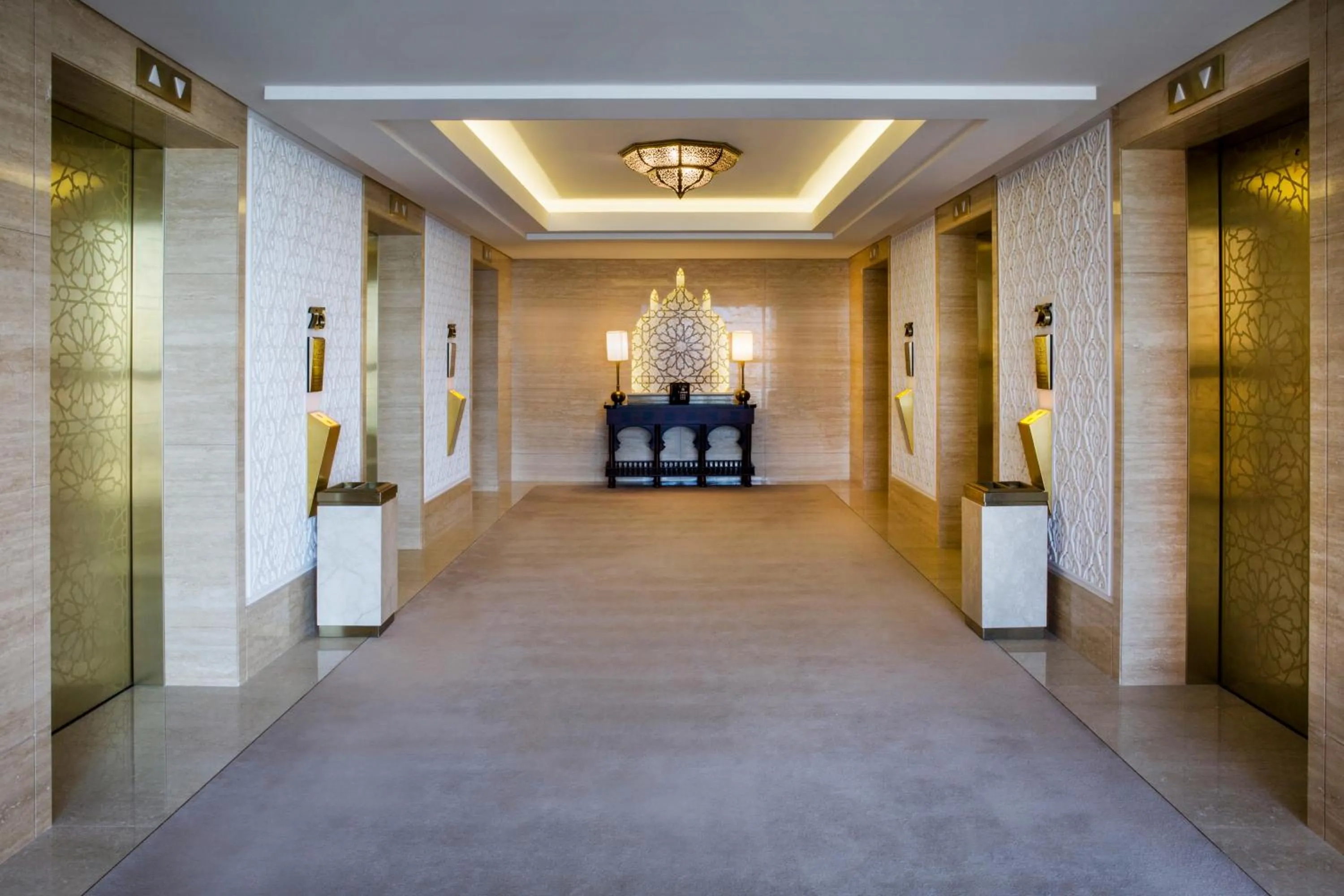 Decorative detail in Bab Al Qasr Residence