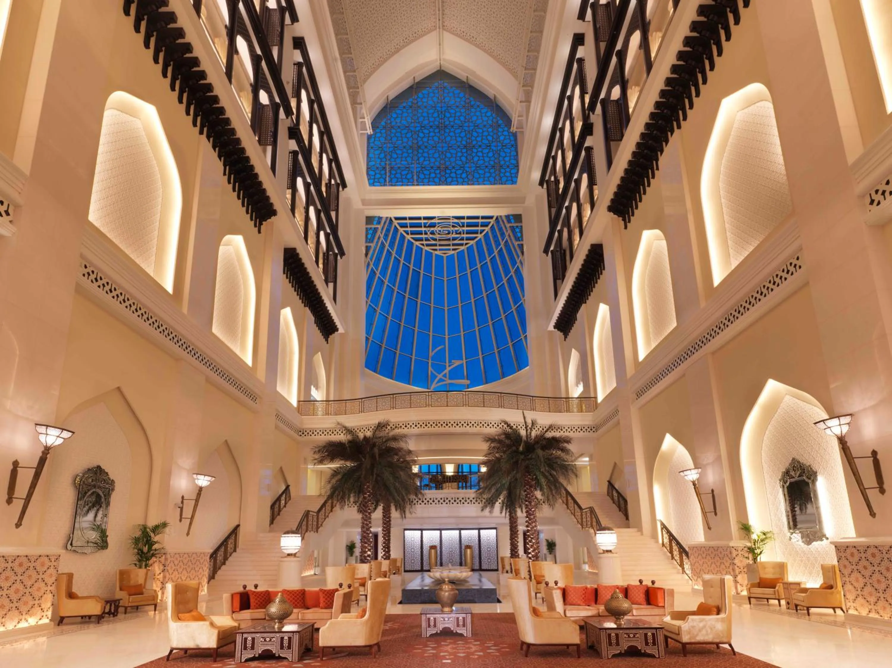 Lobby or reception in Bab Al Qasr Residence