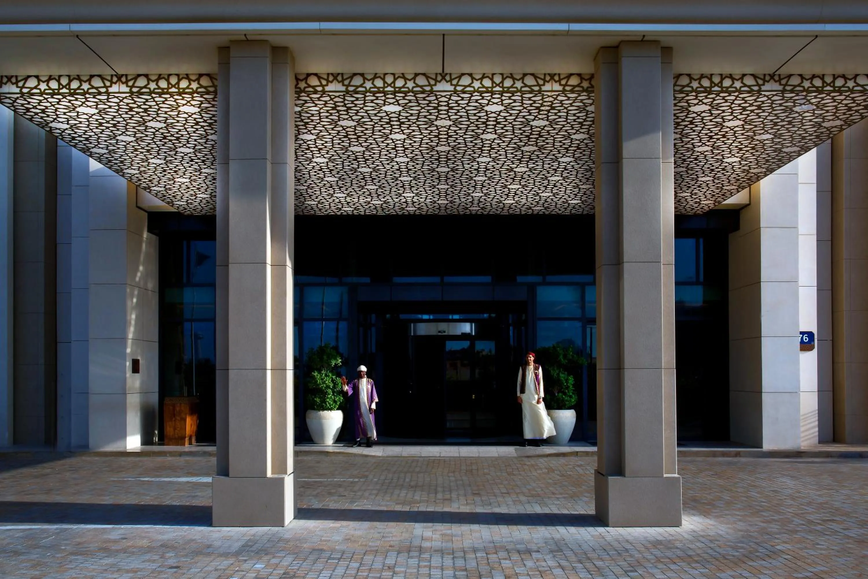 Facade/entrance in Bab Al Qasr Residence