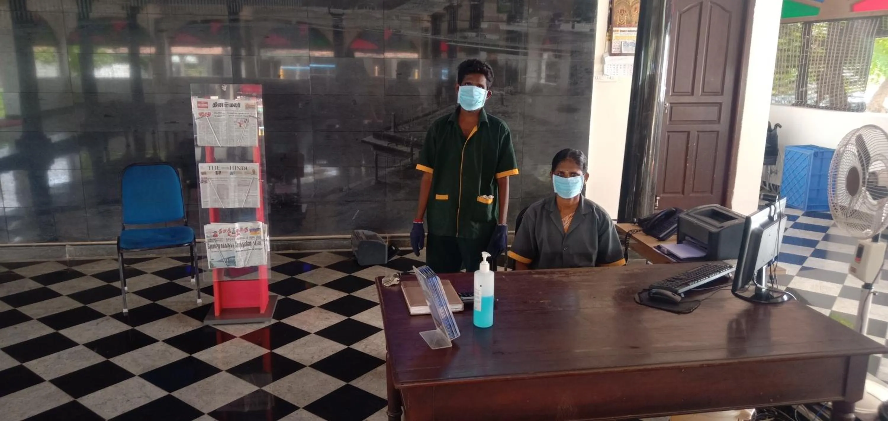 Lobby or reception in Thappa Garden