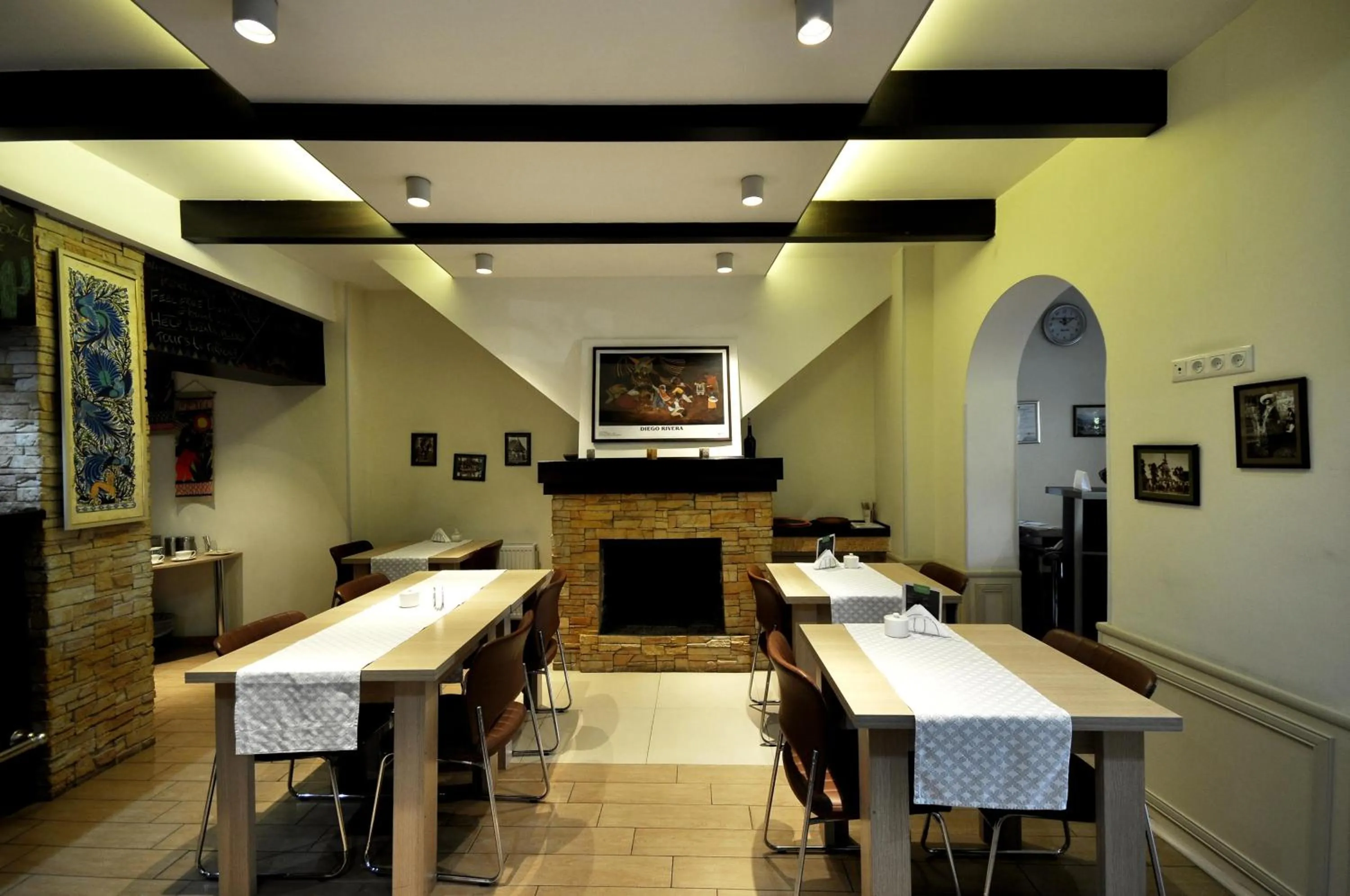 Dining area in Hotel Frida