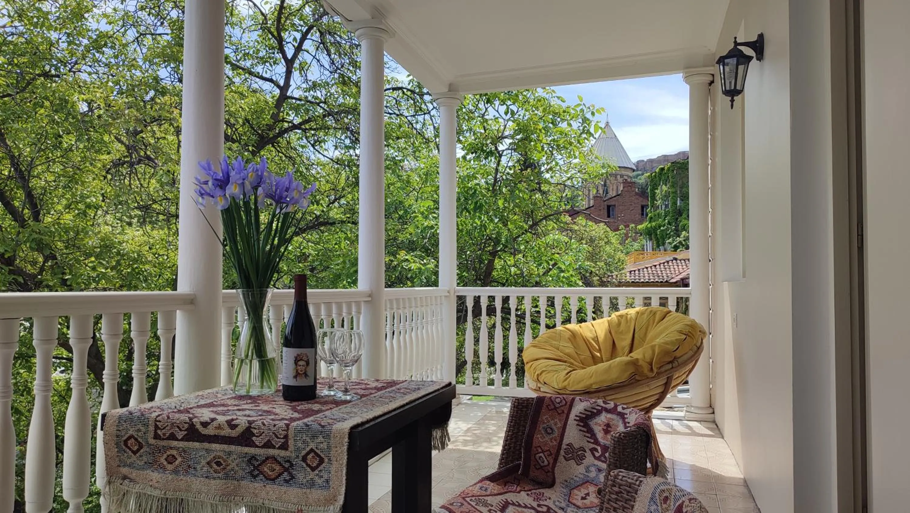 Balcony/Terrace in Hotel Frida