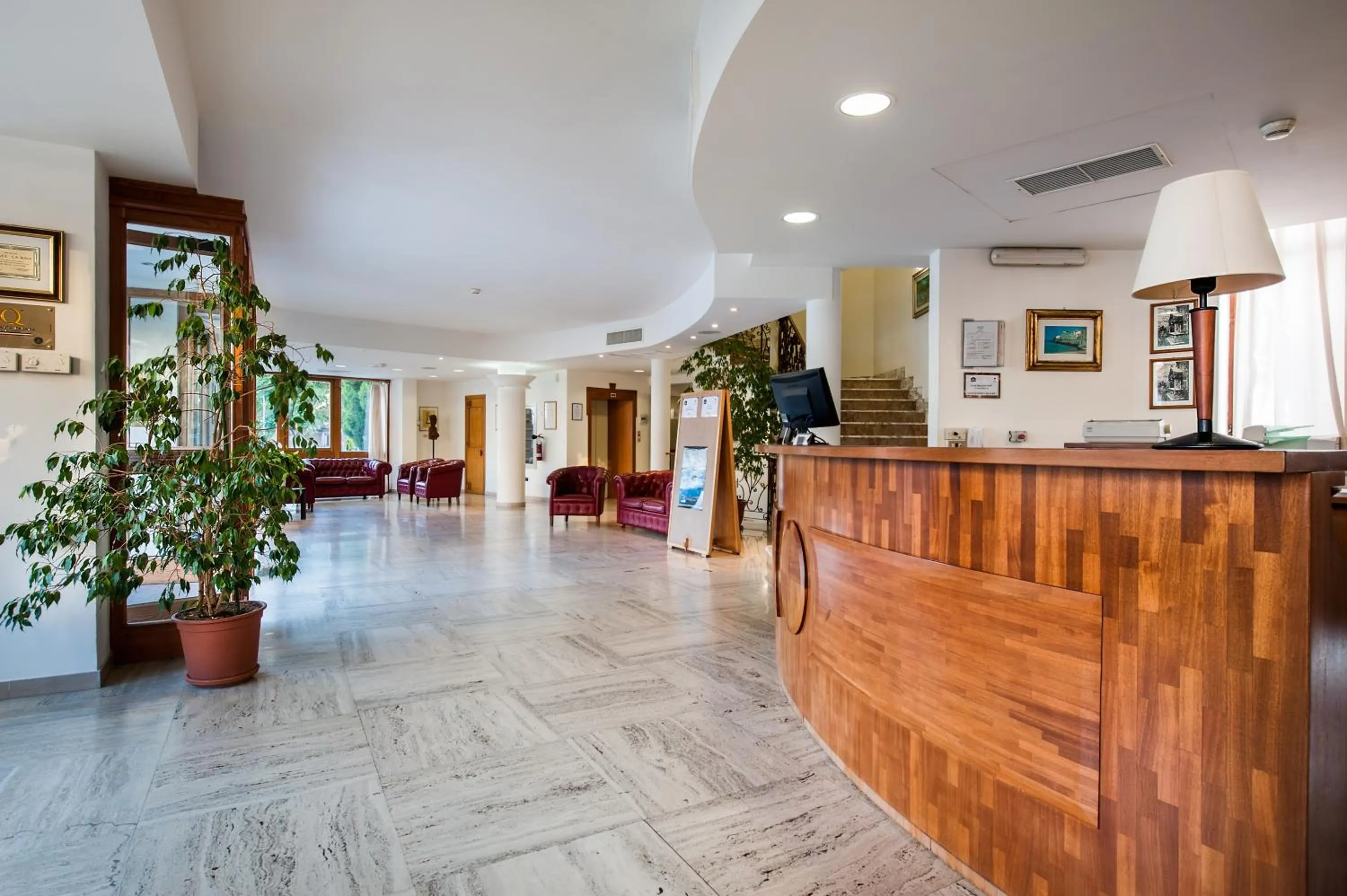 Lobby or reception in Hotel La Baia
