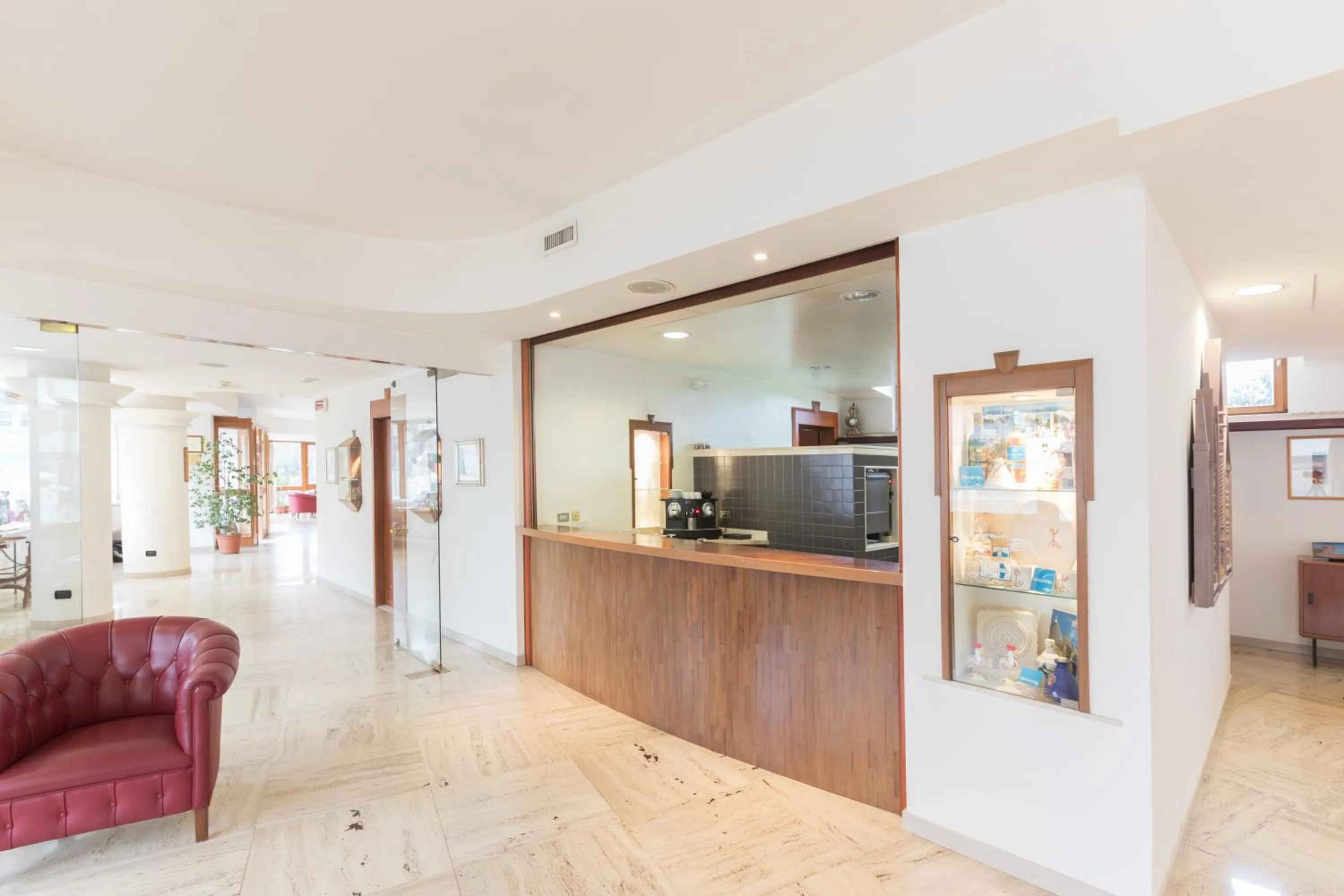 Lobby or reception in Hotel La Baia