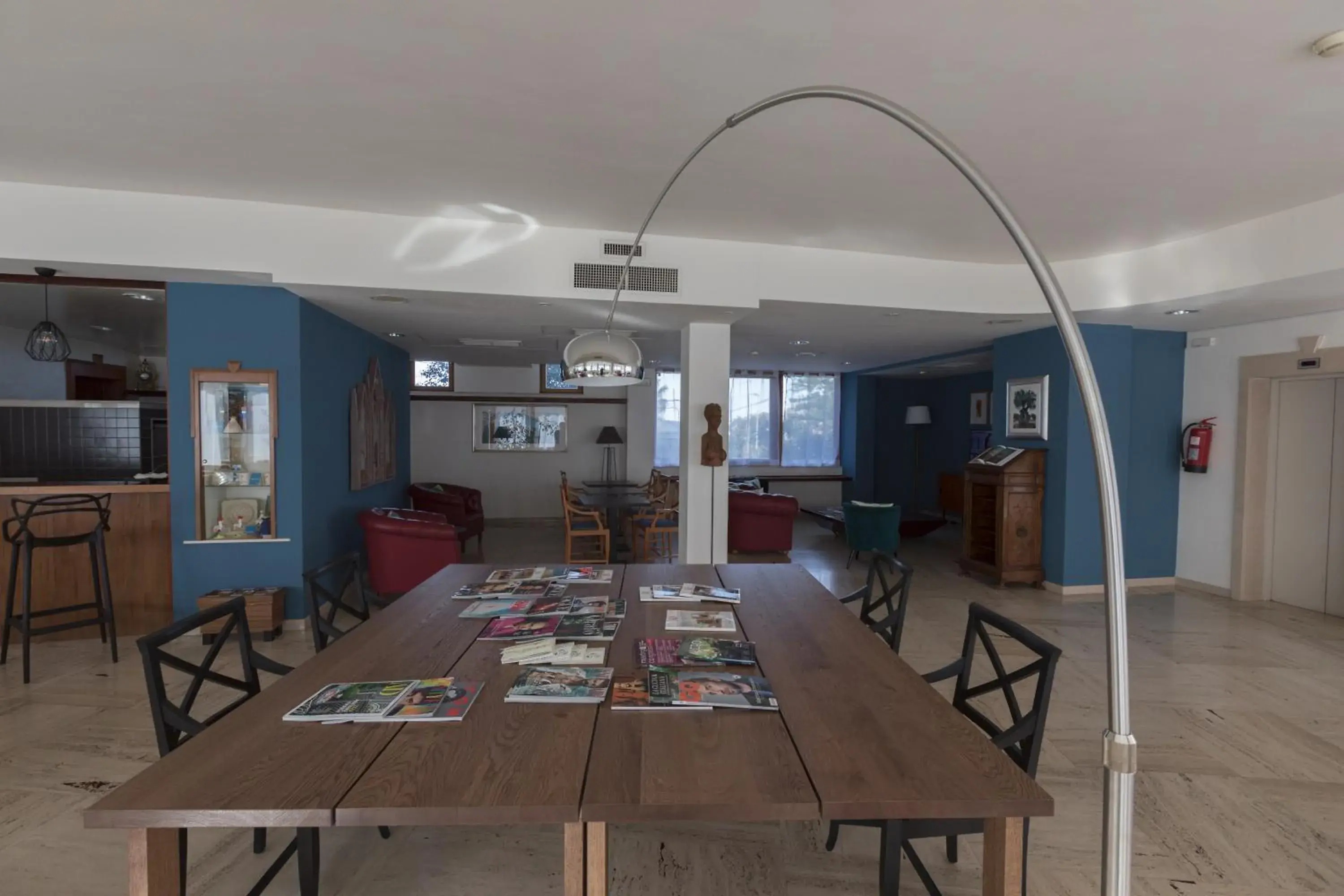 Lobby or reception in Hotel La Baia Lobby or reception in Hotel La Baia