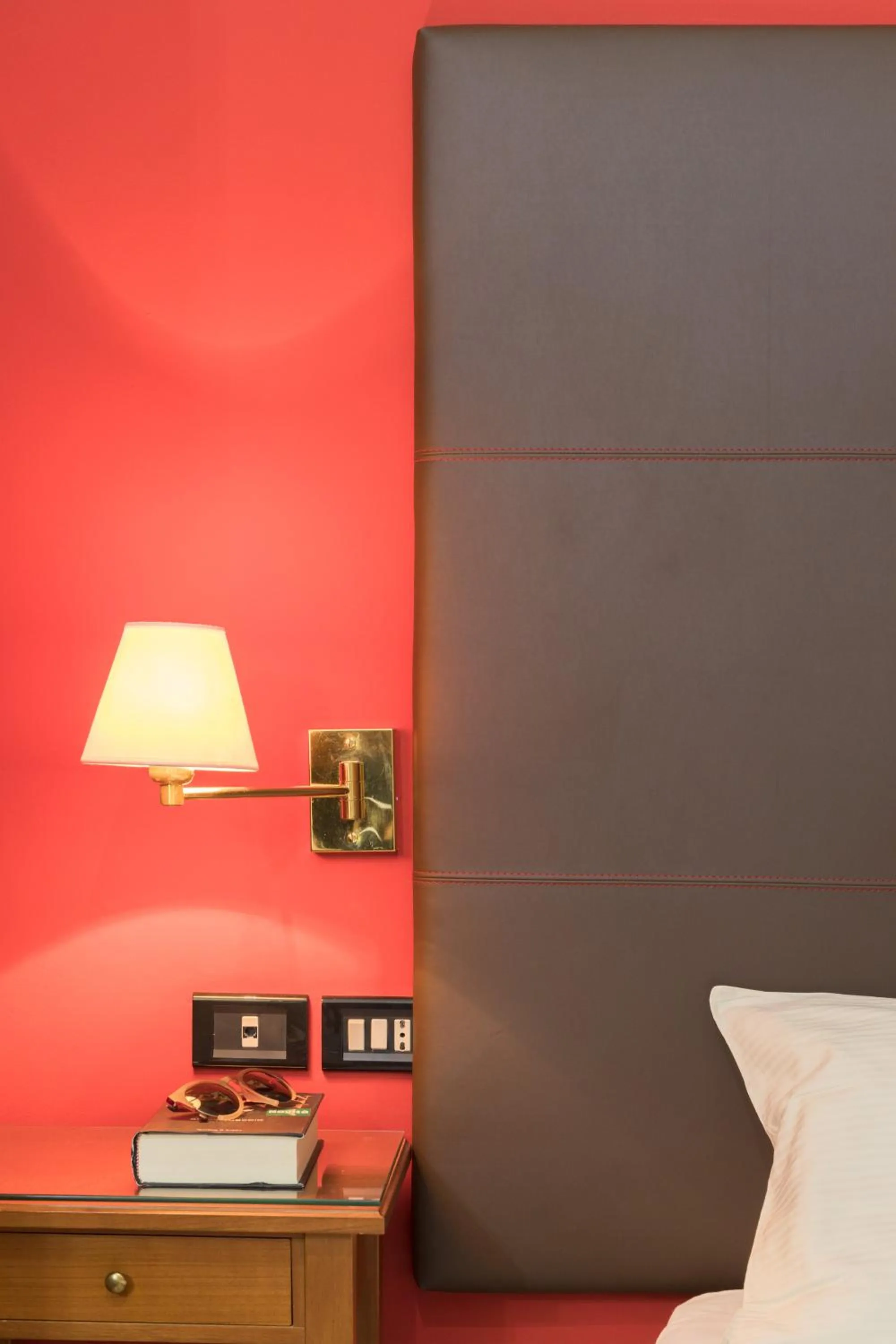 Decorative detail, Bed in Hotel La Baia