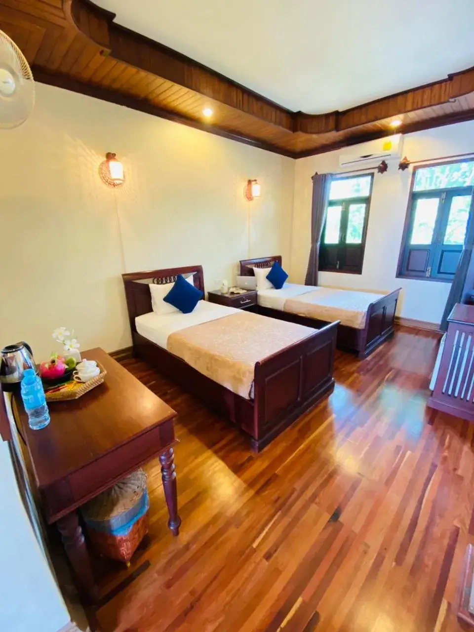 Double or Twin Room in Luang Prabang Maison Vongprachan & Travel Double or Twin Room in Luang Prabang Maison Vongprachan & Travel