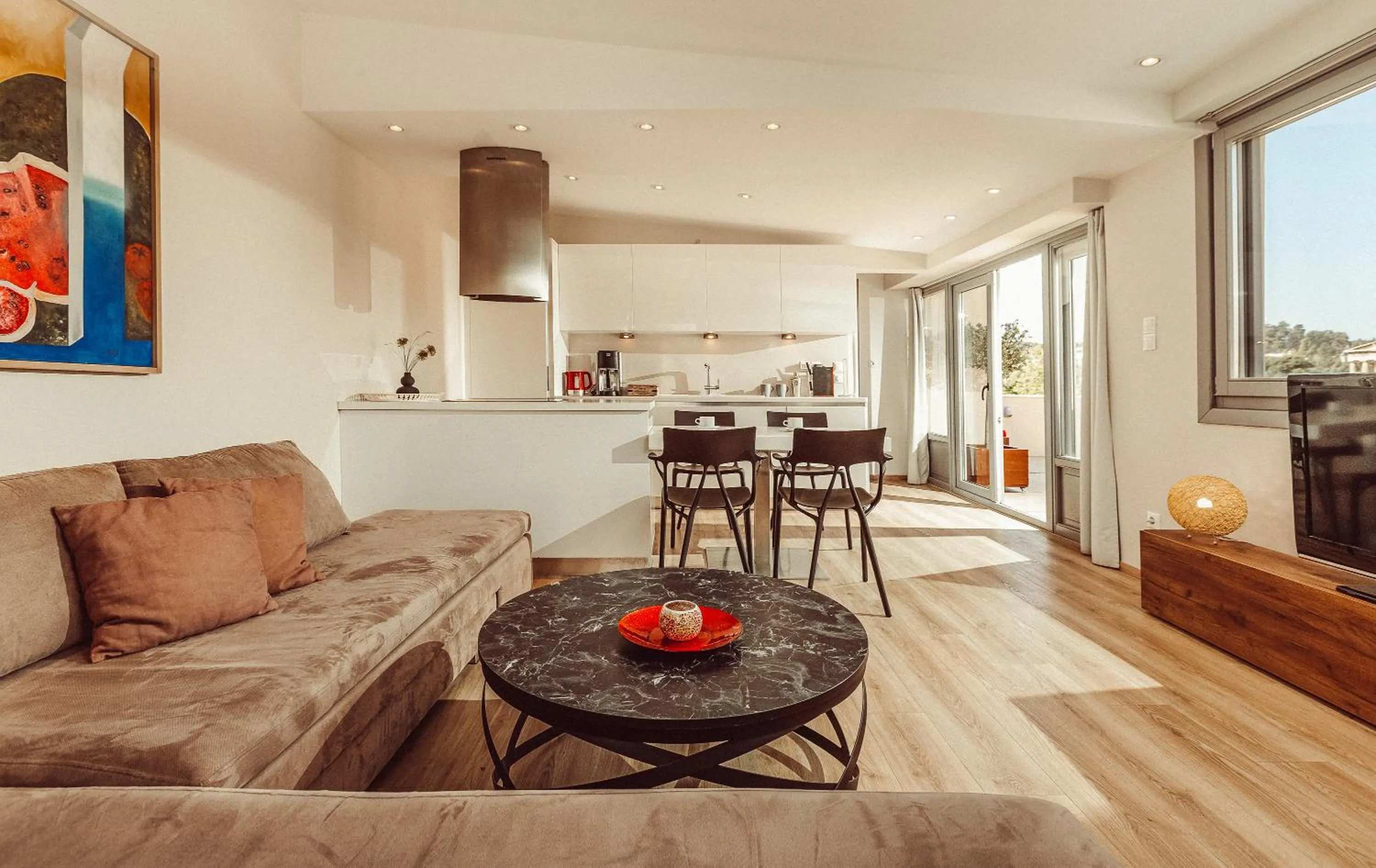 Seating area in Suitas