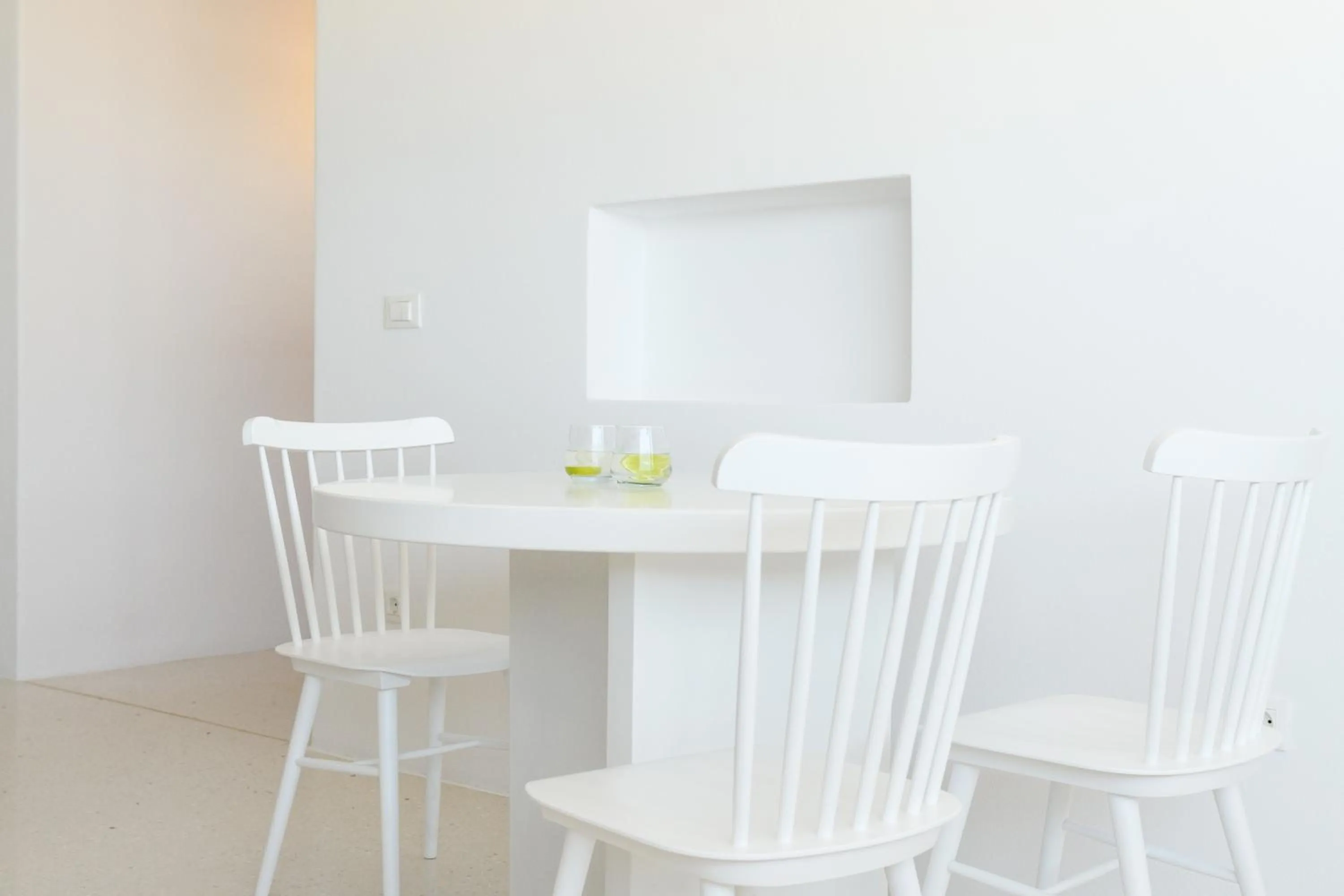 Dining area in Albus Villas