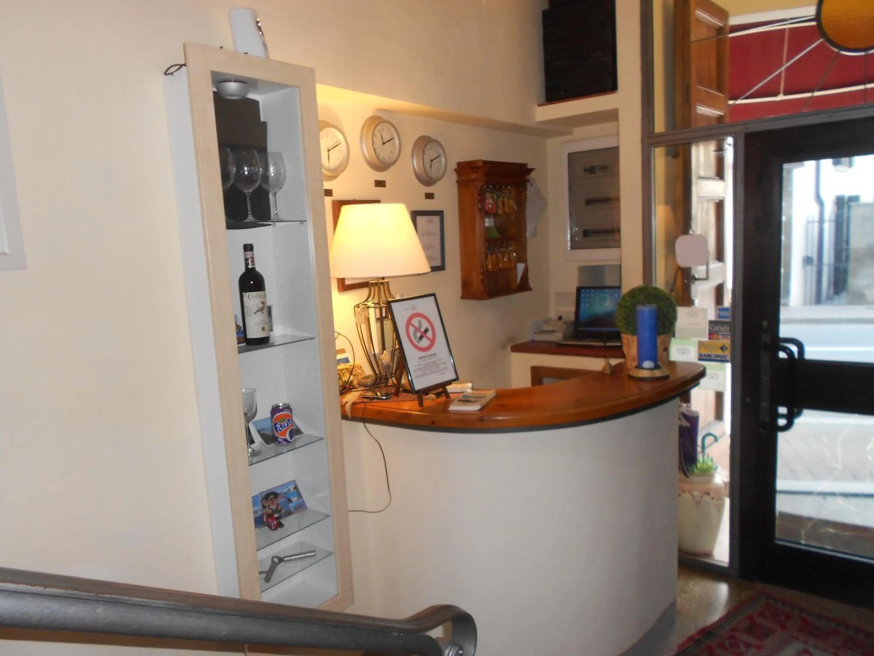 Lobby or reception in Albergo Casa Al Sole