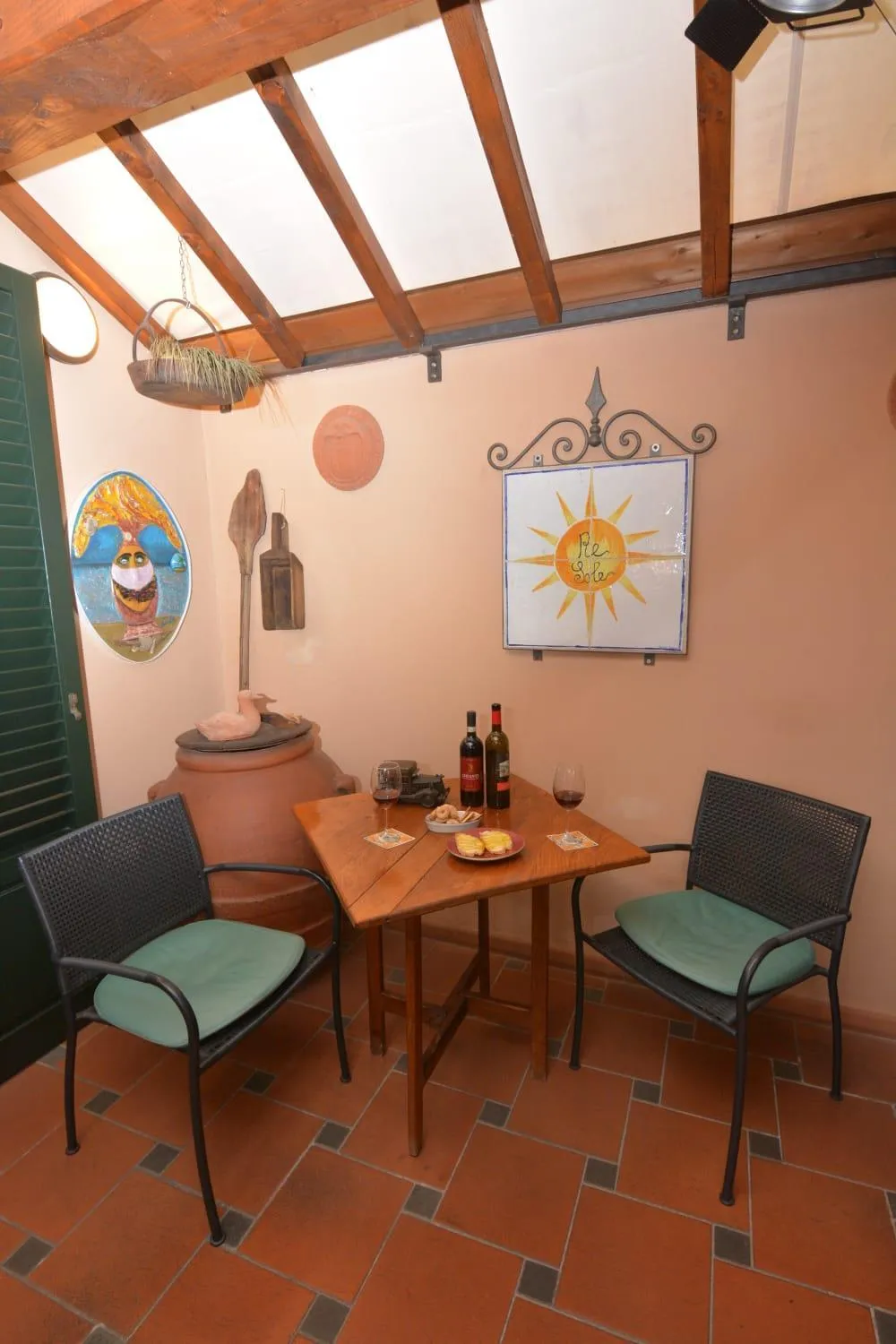 Living room in Albergo Casa Al Sole