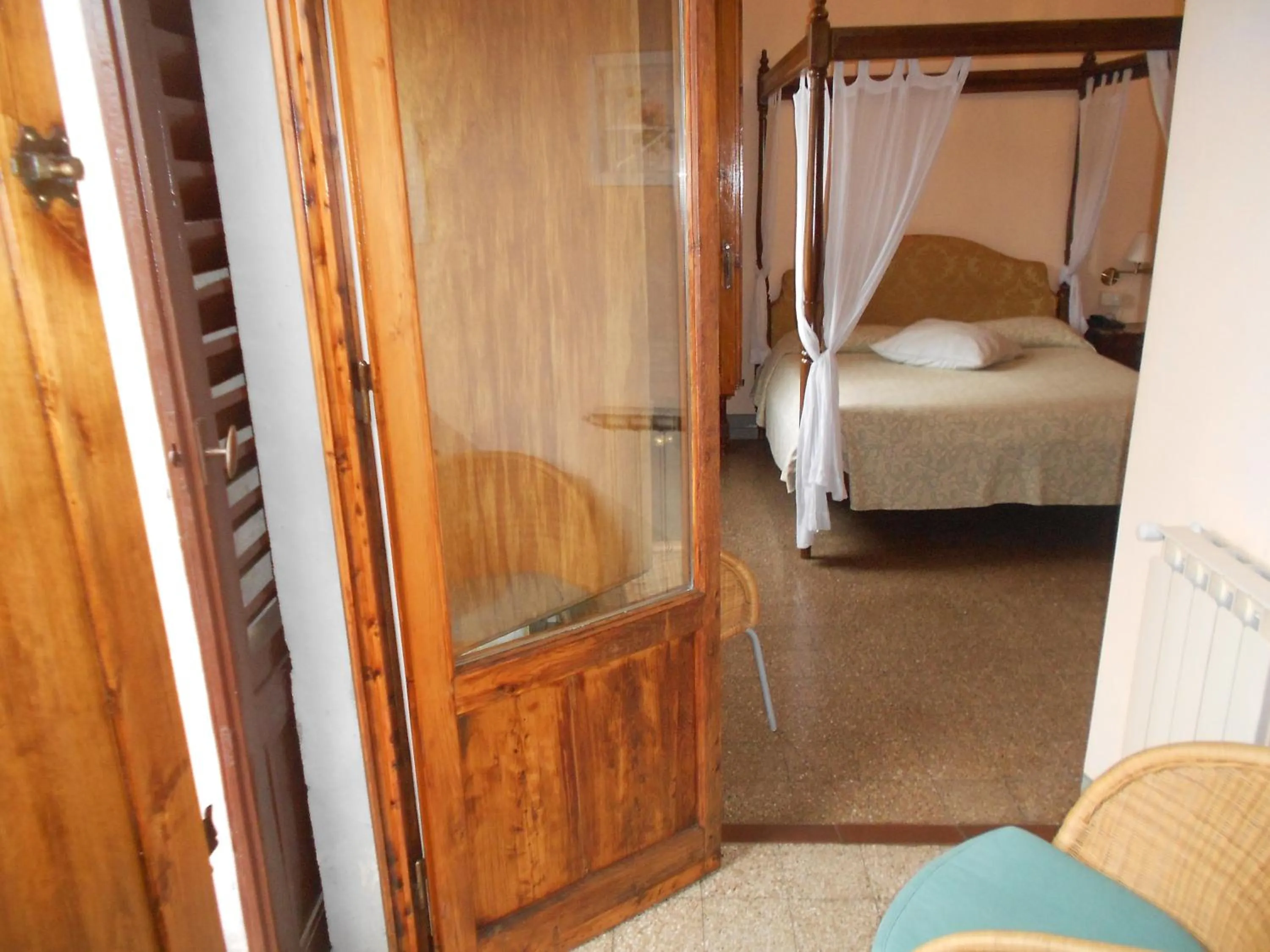 Decorative detail, Bed in Albergo Casa Al Sole