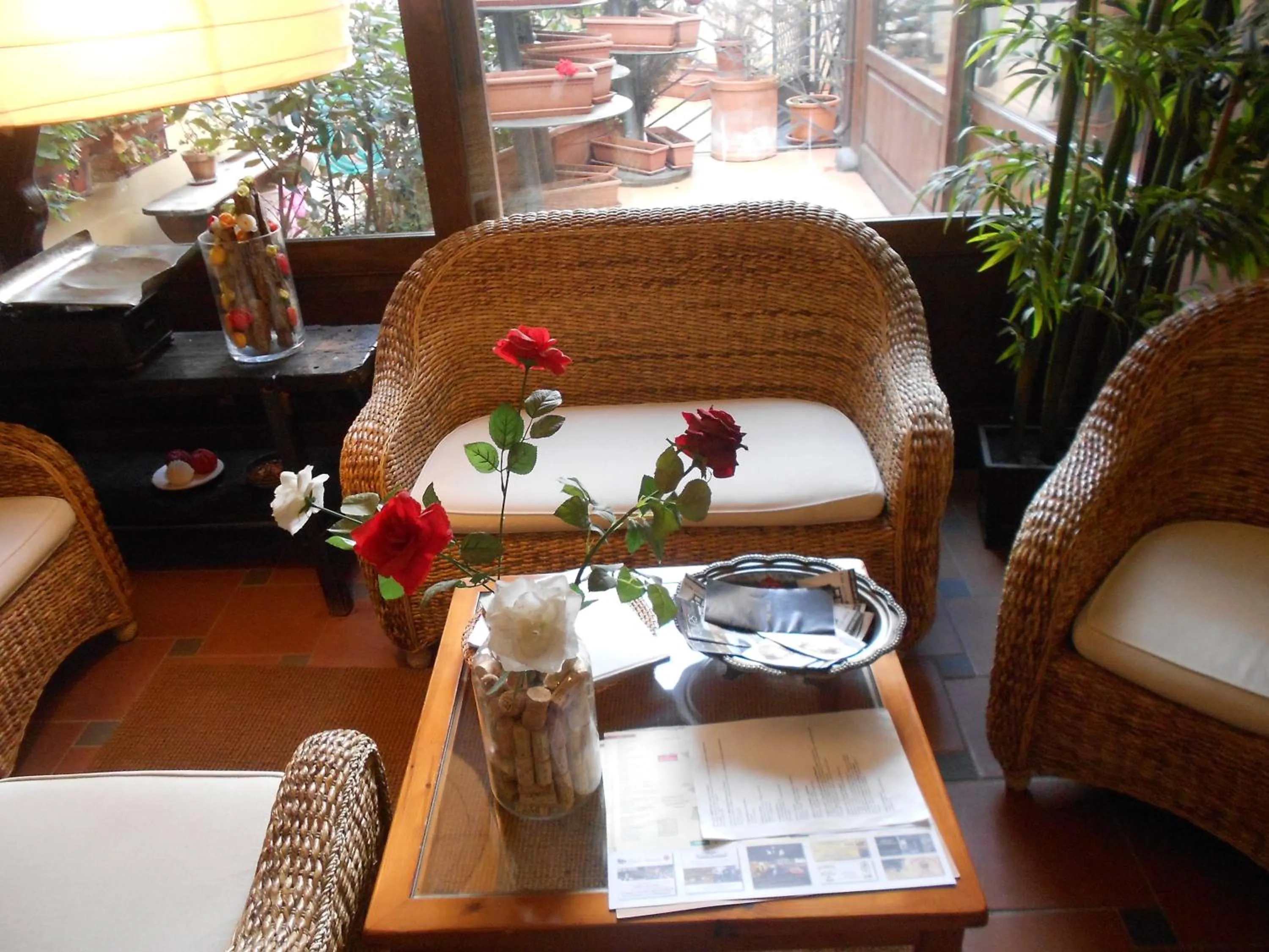 Lobby or reception in Albergo Casa Al Sole