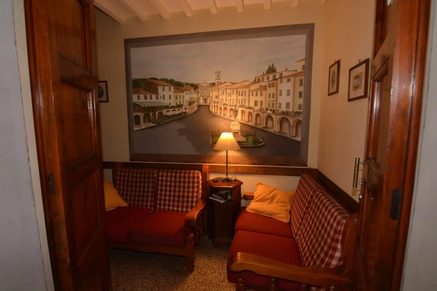 Lobby or reception in Albergo Casa Al Sole