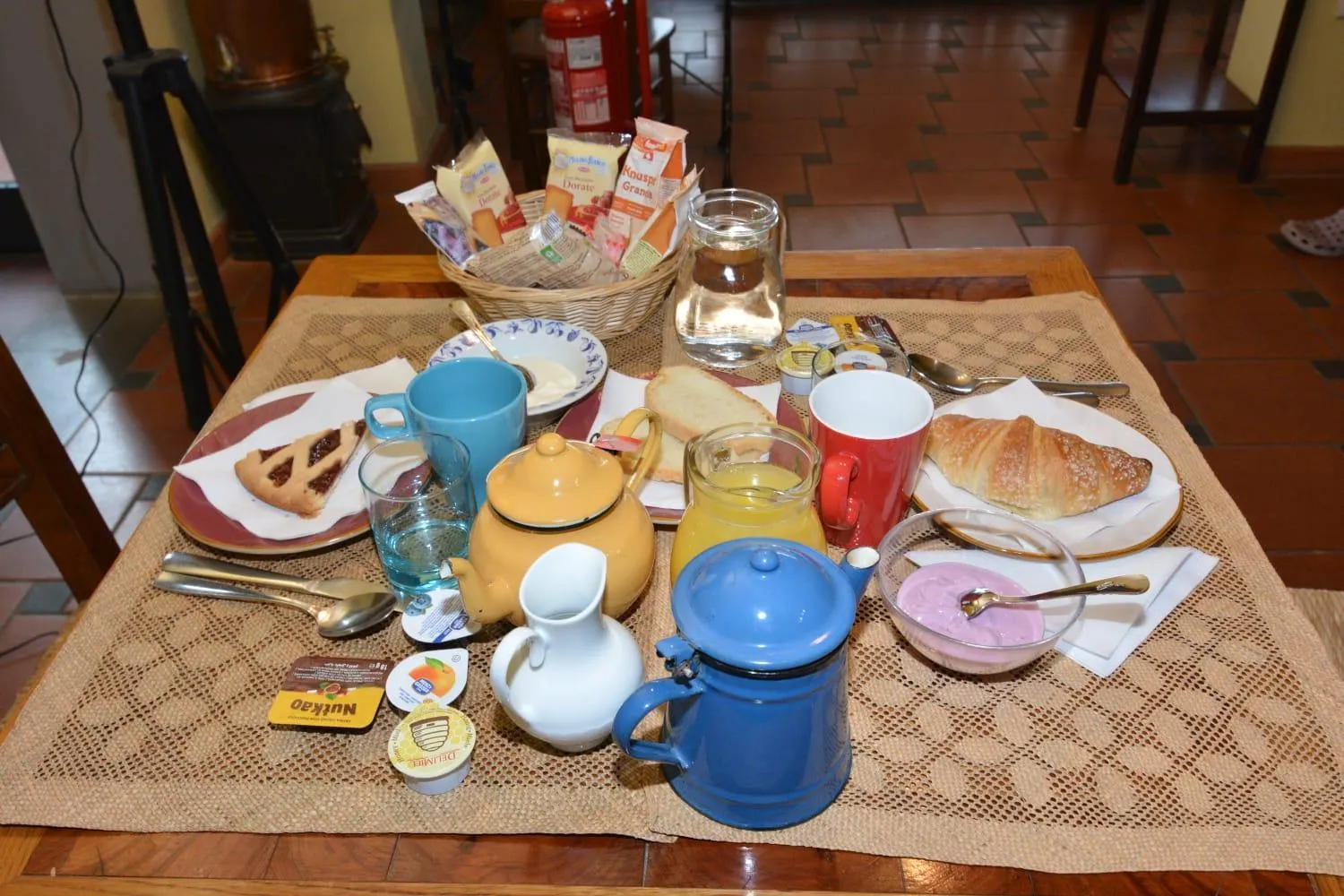 Breakfast in Albergo Casa Al Sole