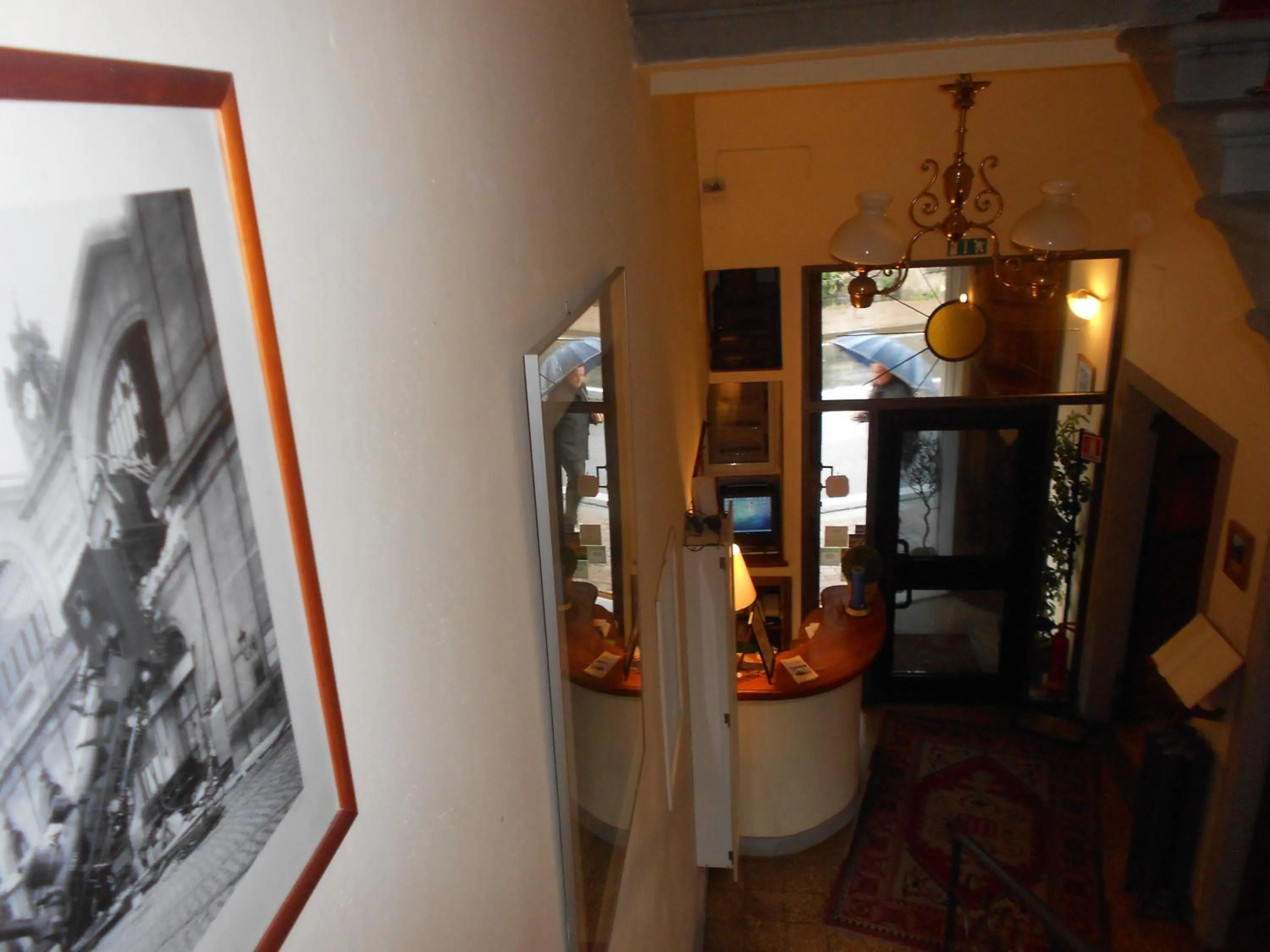 Lobby or reception in Albergo Casa Al Sole