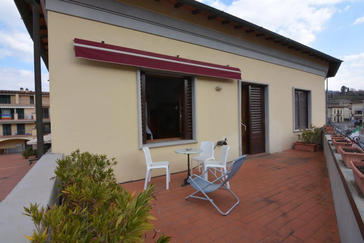 Balcony/Terrace in Albergo Casa Al Sole