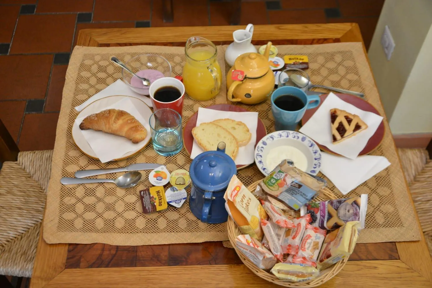 Breakfast in Albergo Casa Al Sole