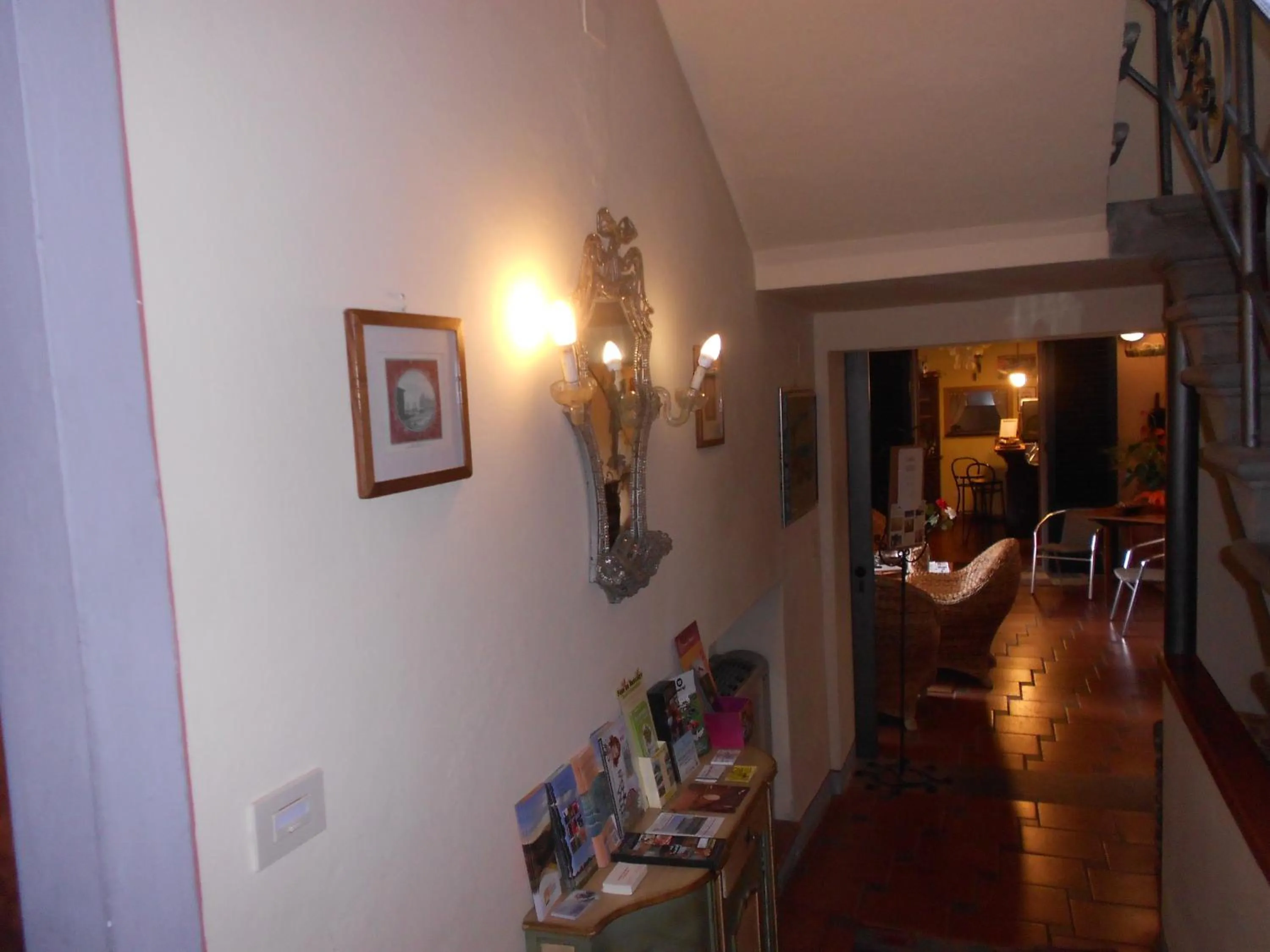 Decorative detail in Albergo Casa Al Sole