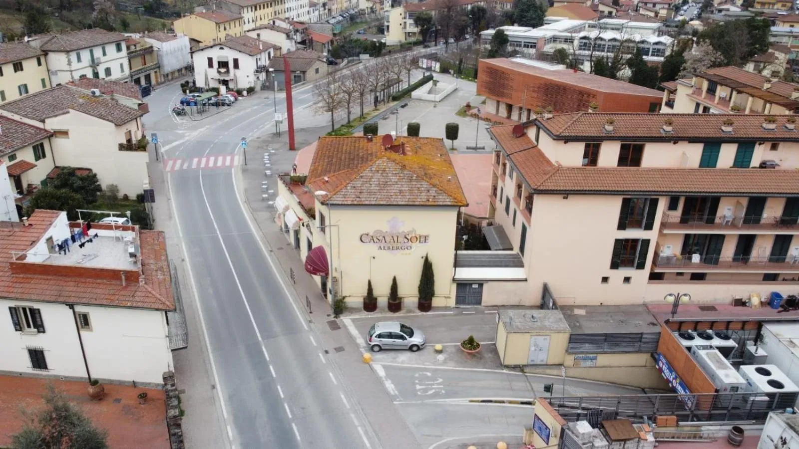 Property building in Albergo Casa Al Sole