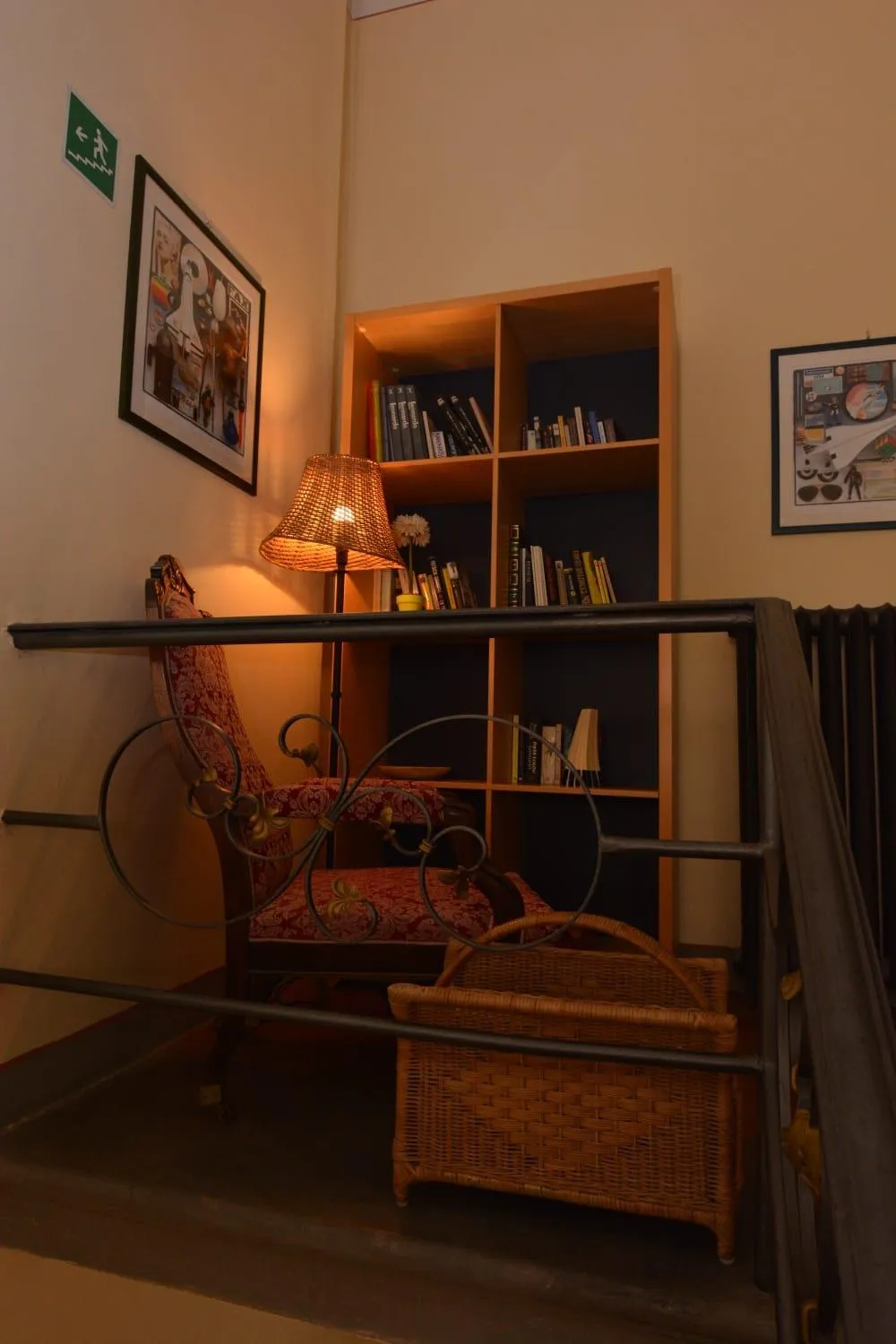 Seating area in Albergo Casa Al Sole
