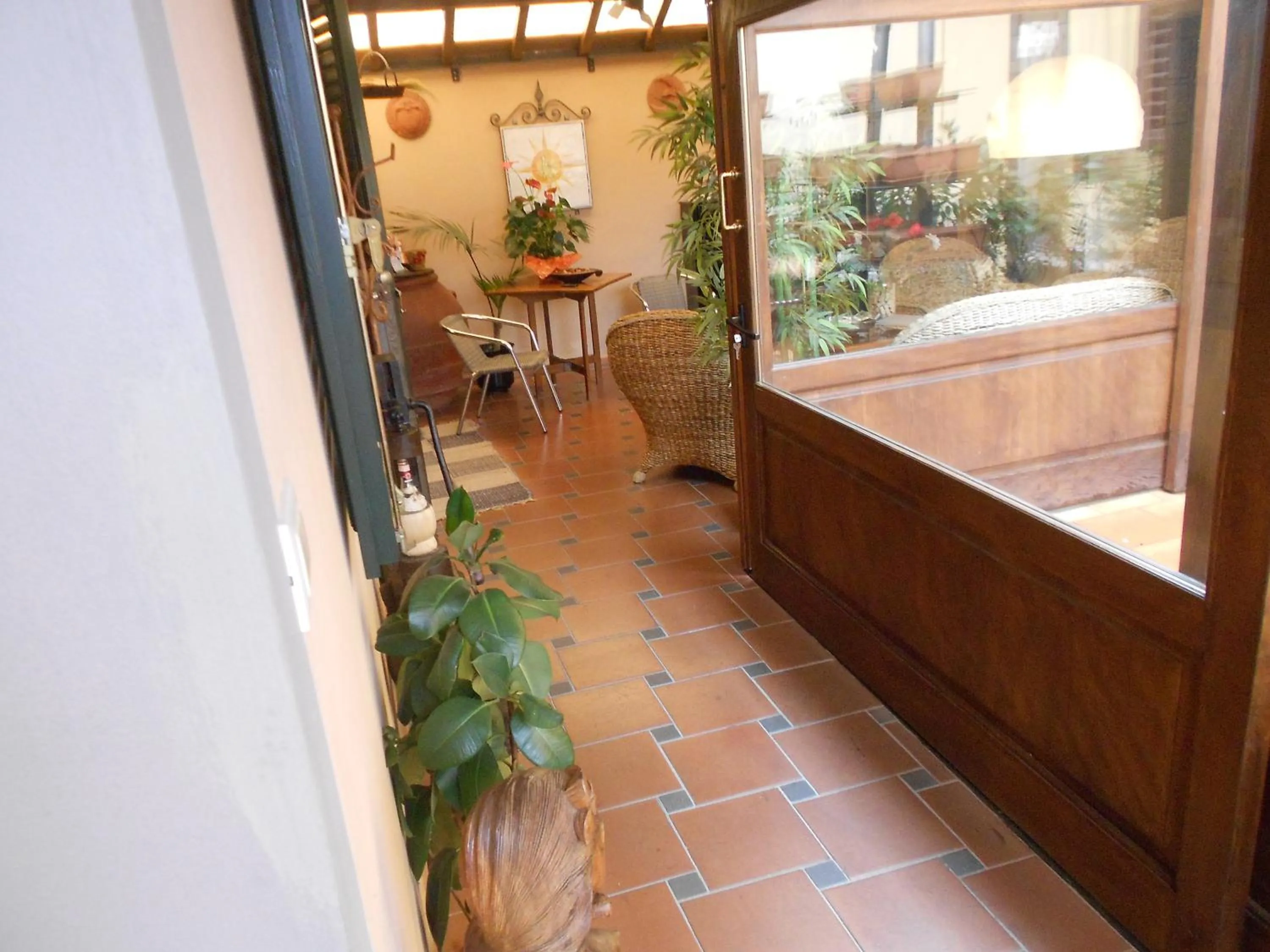 Garden in Albergo Casa Al Sole