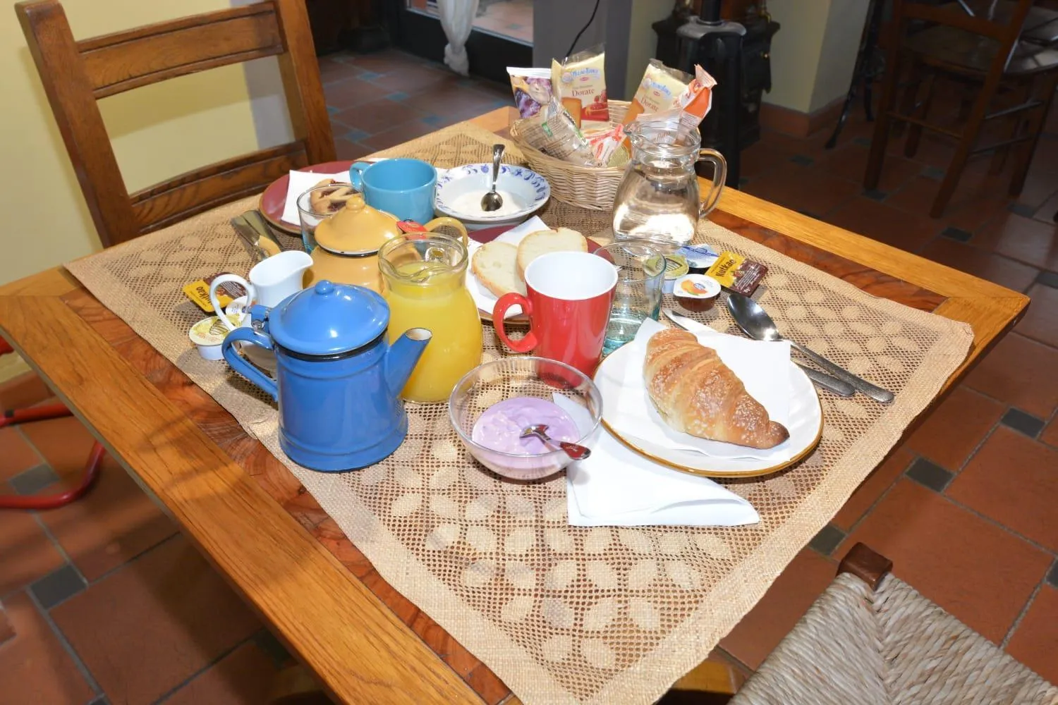 Breakfast in Albergo Casa Al Sole