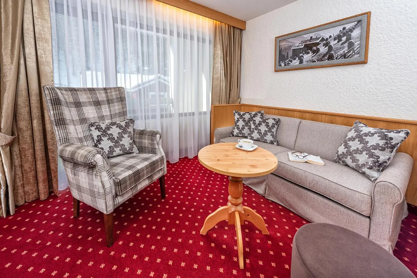 Living room in Hotel Tyrol - Oberstaufen PLUS Partner