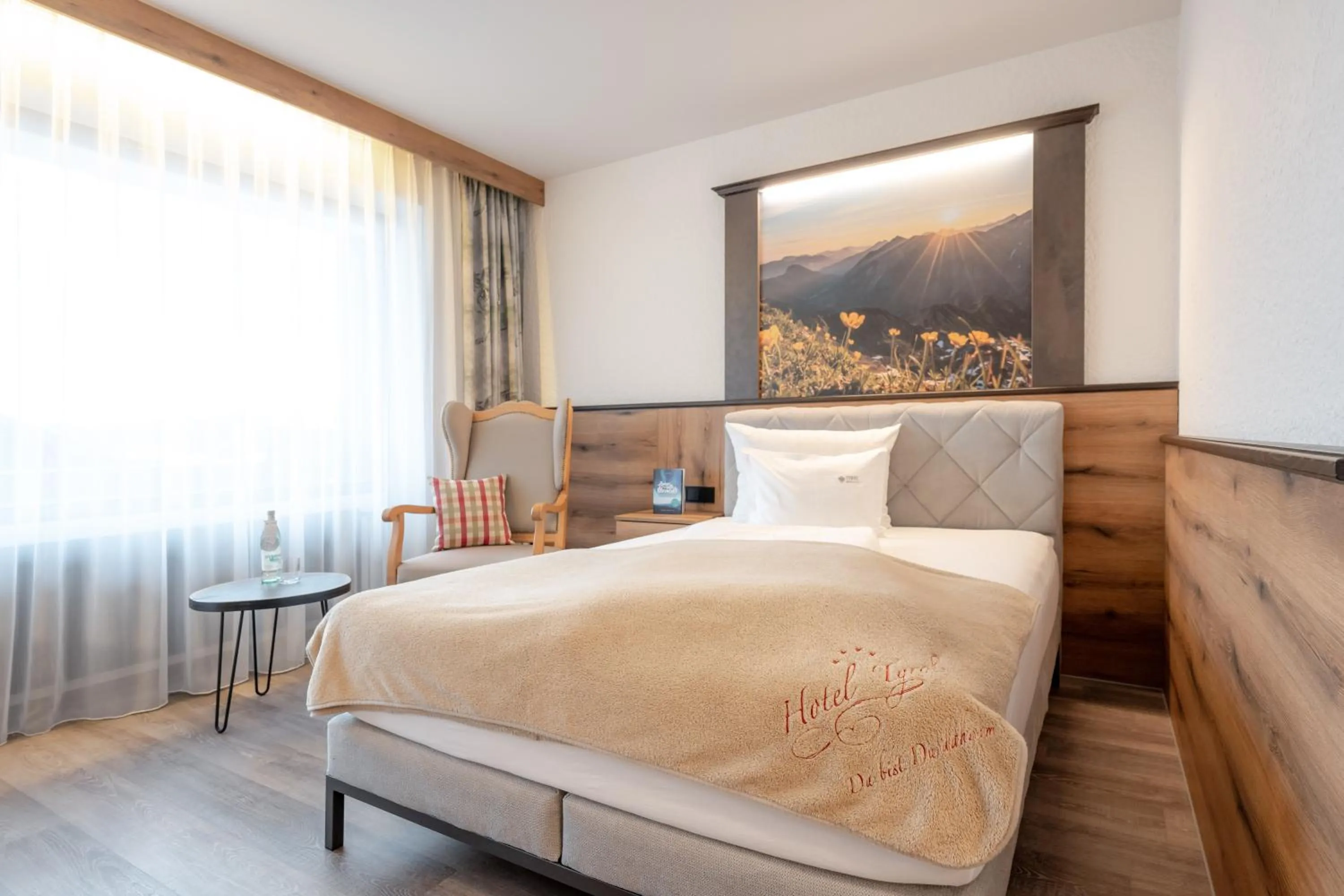 Photo of the whole room, Bed in Hotel Tyrol - Oberstaufen PLUS Partner