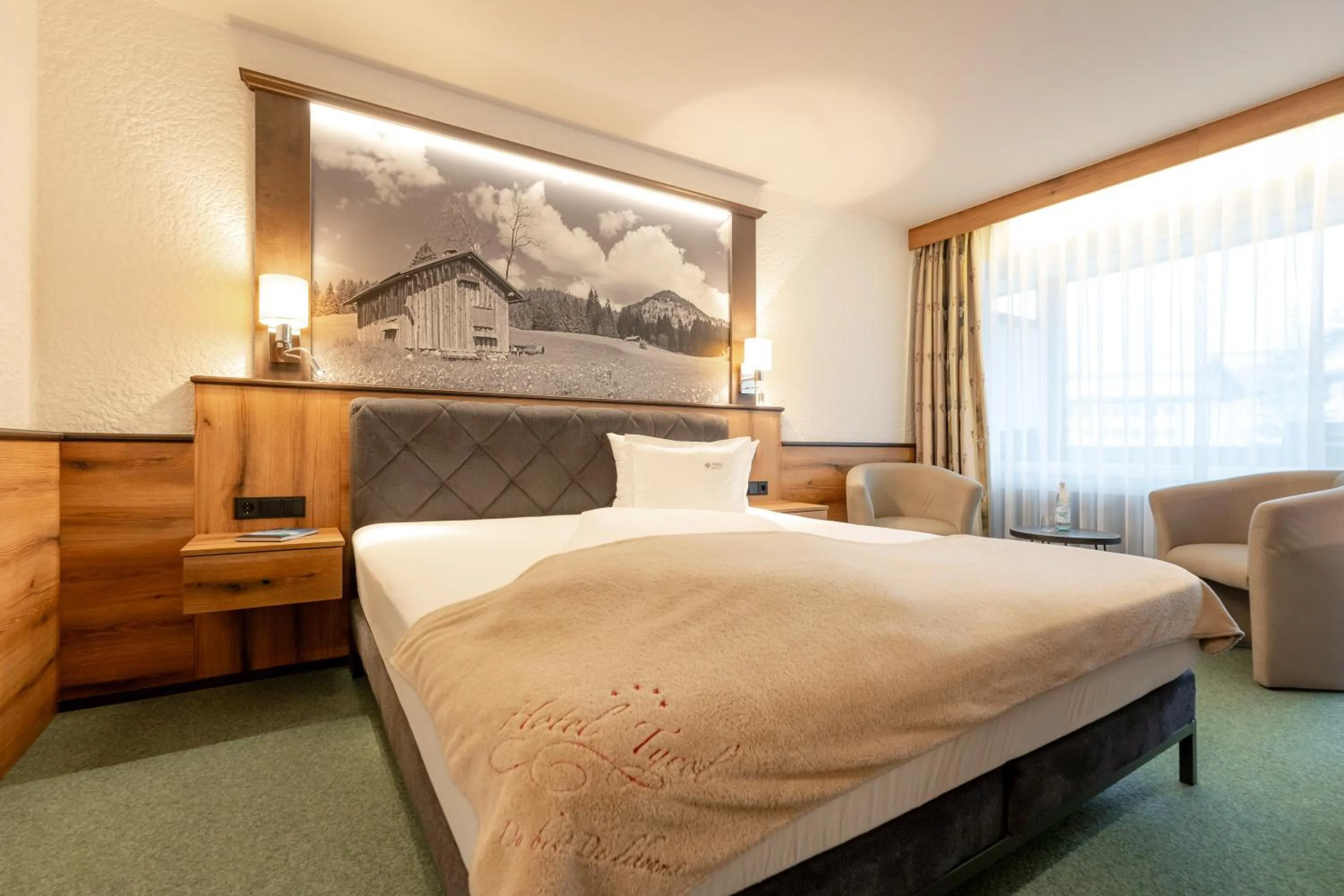 Bed in Hotel Tyrol - Oberstaufen PLUS Partner