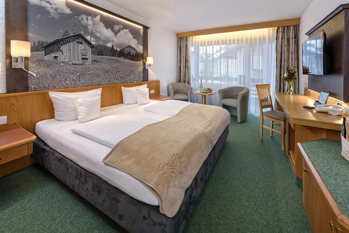 Standard Double Room - single occupancy in Hotel Tyrol - Oberstaufen PLUS Partner