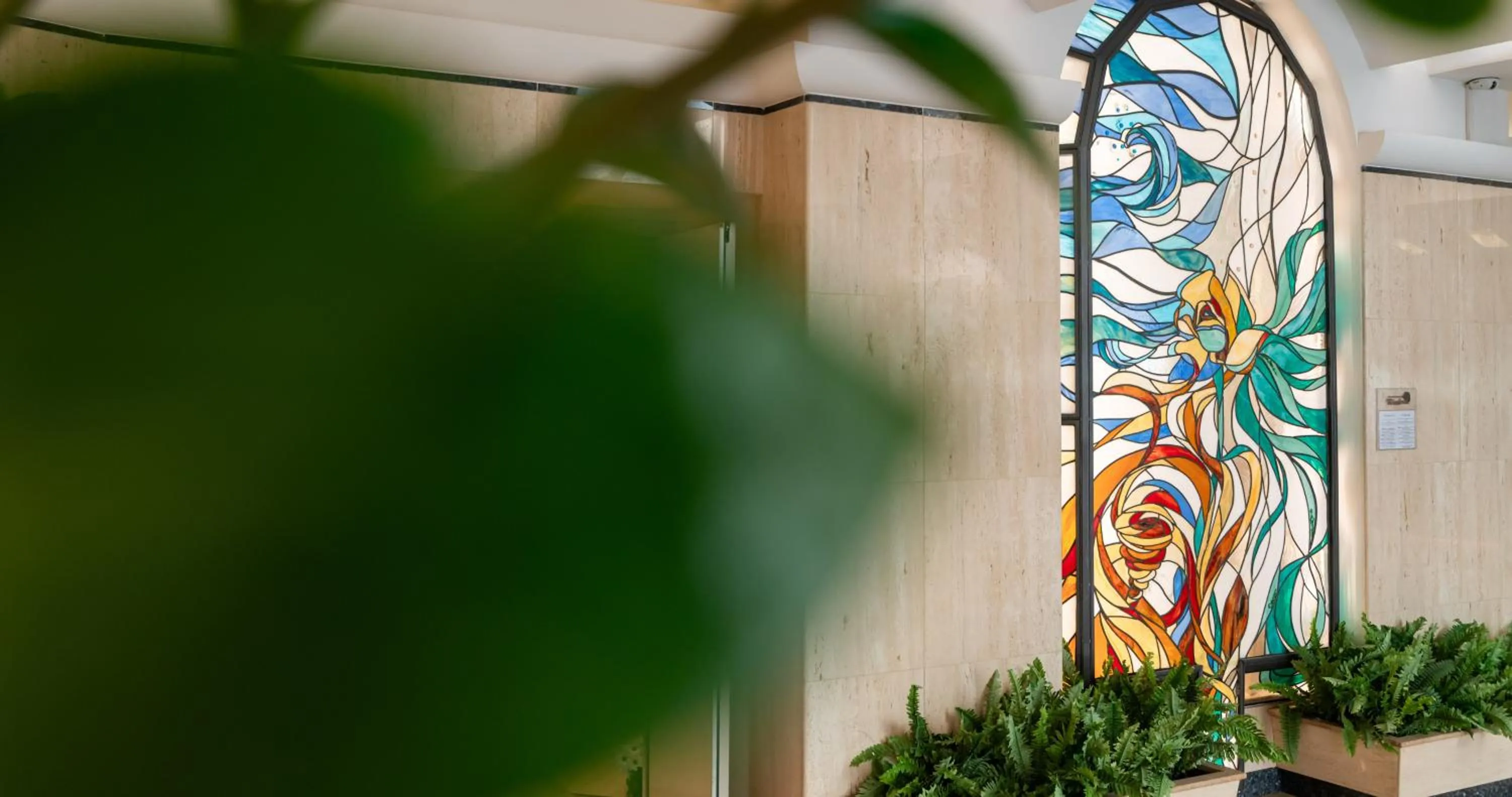 Lobby or reception in Hotel Windrose