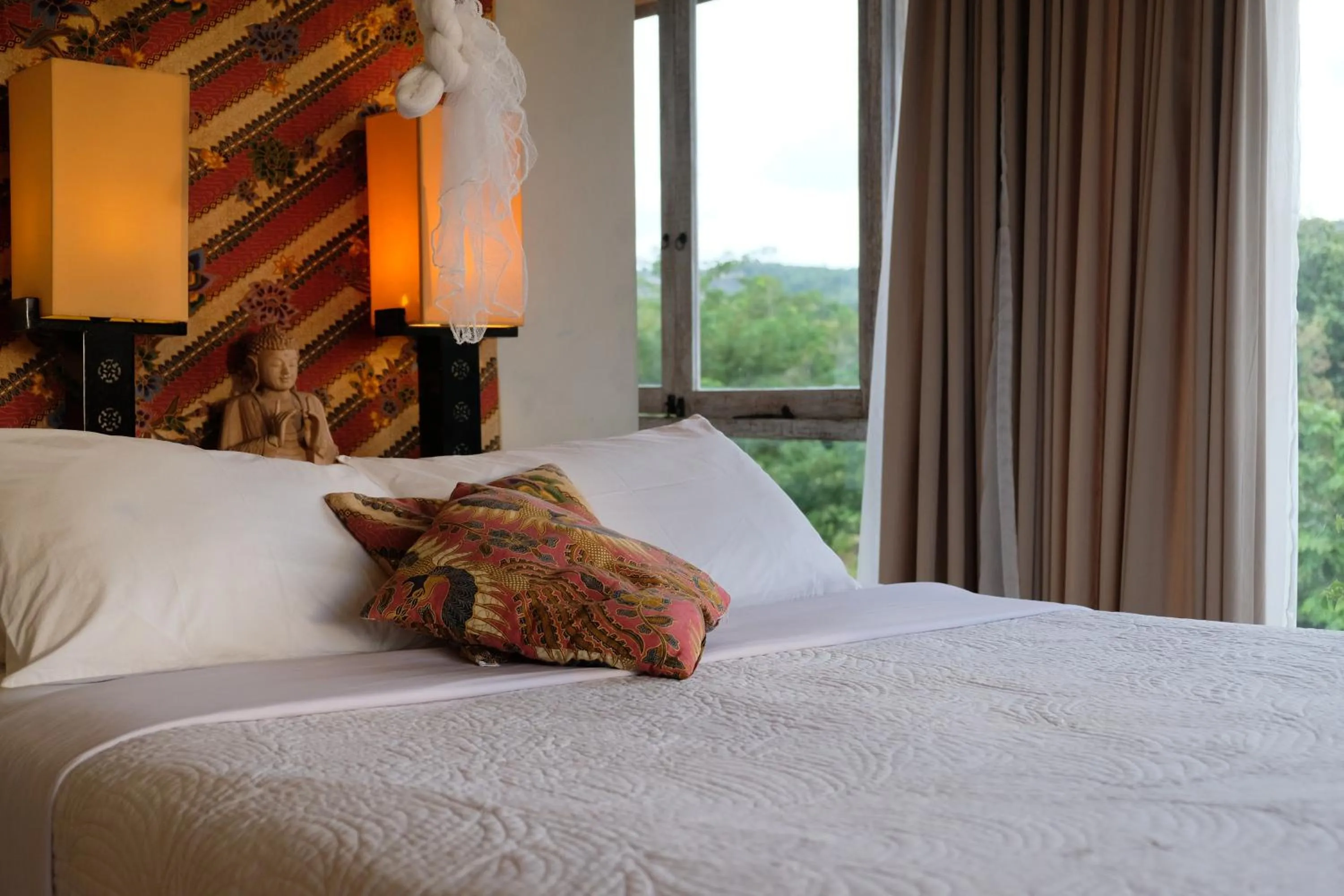 Bed in BoHo Bingin Beach Bali