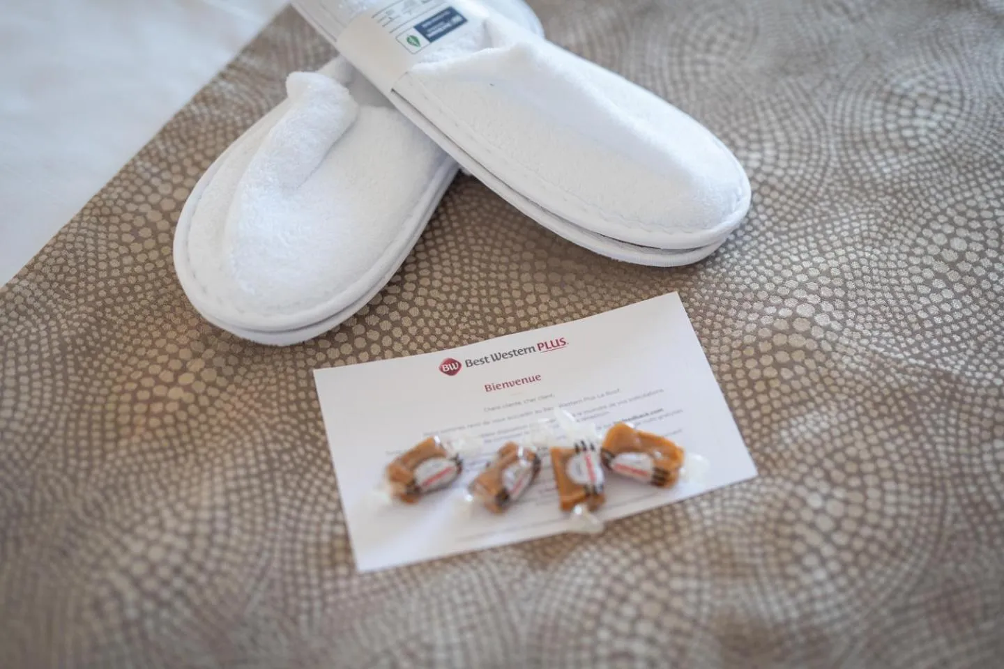 Bedroom in Best Western Plus Le Roof Vannes Bord de Mer