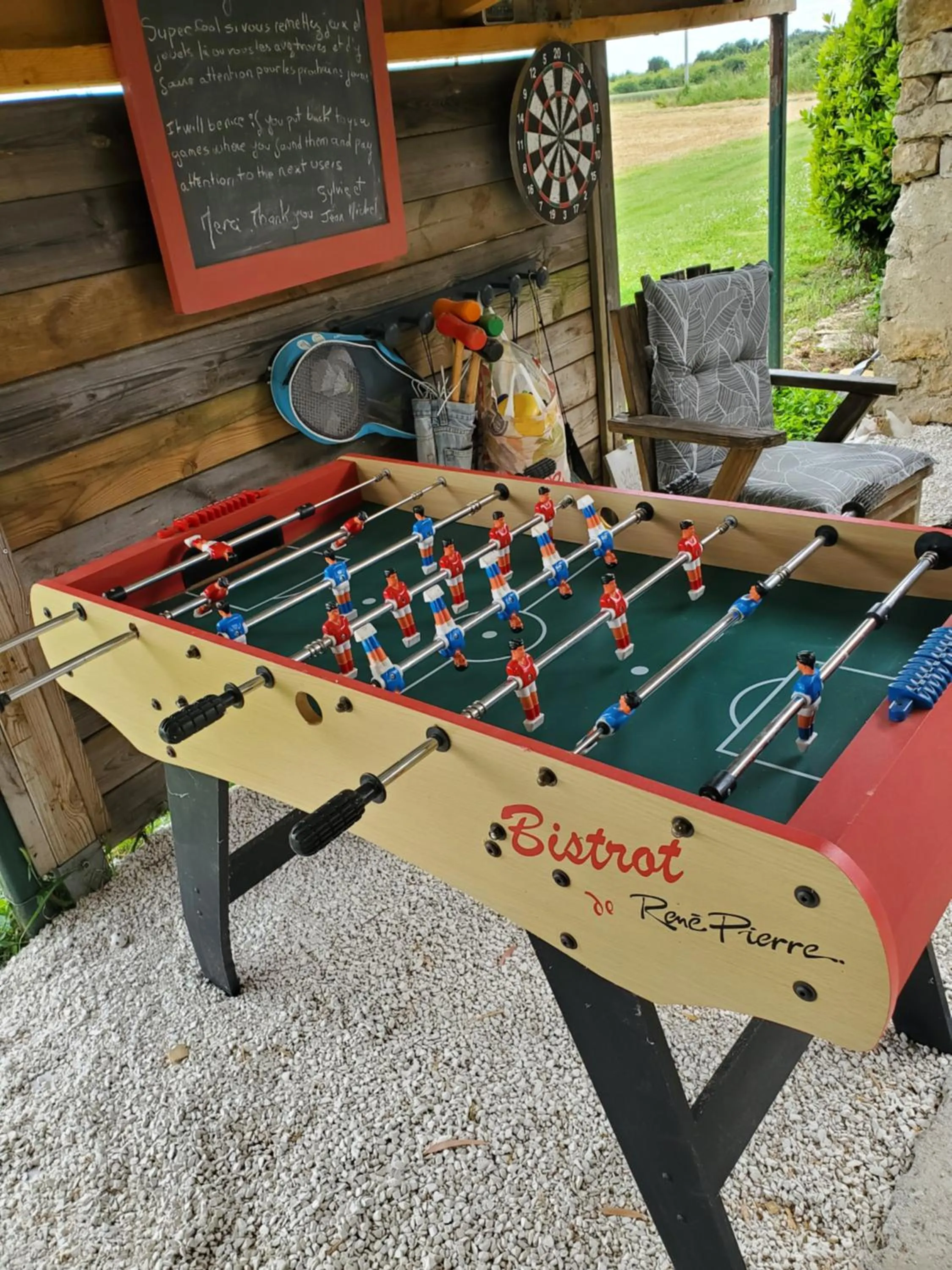 Children play ground in la grange aux hirondelles