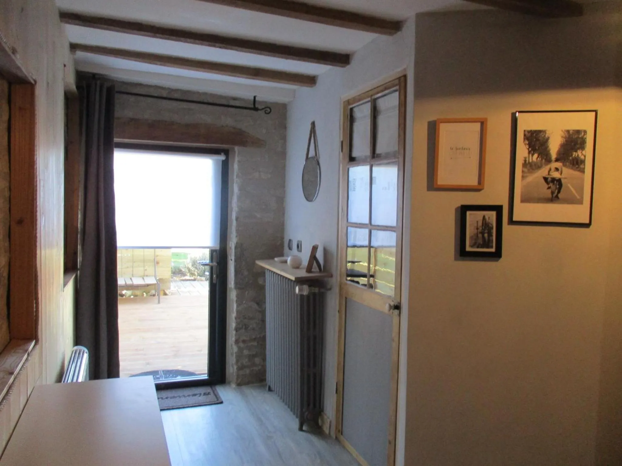 Balcony/Terrace in la grange aux hirondelles