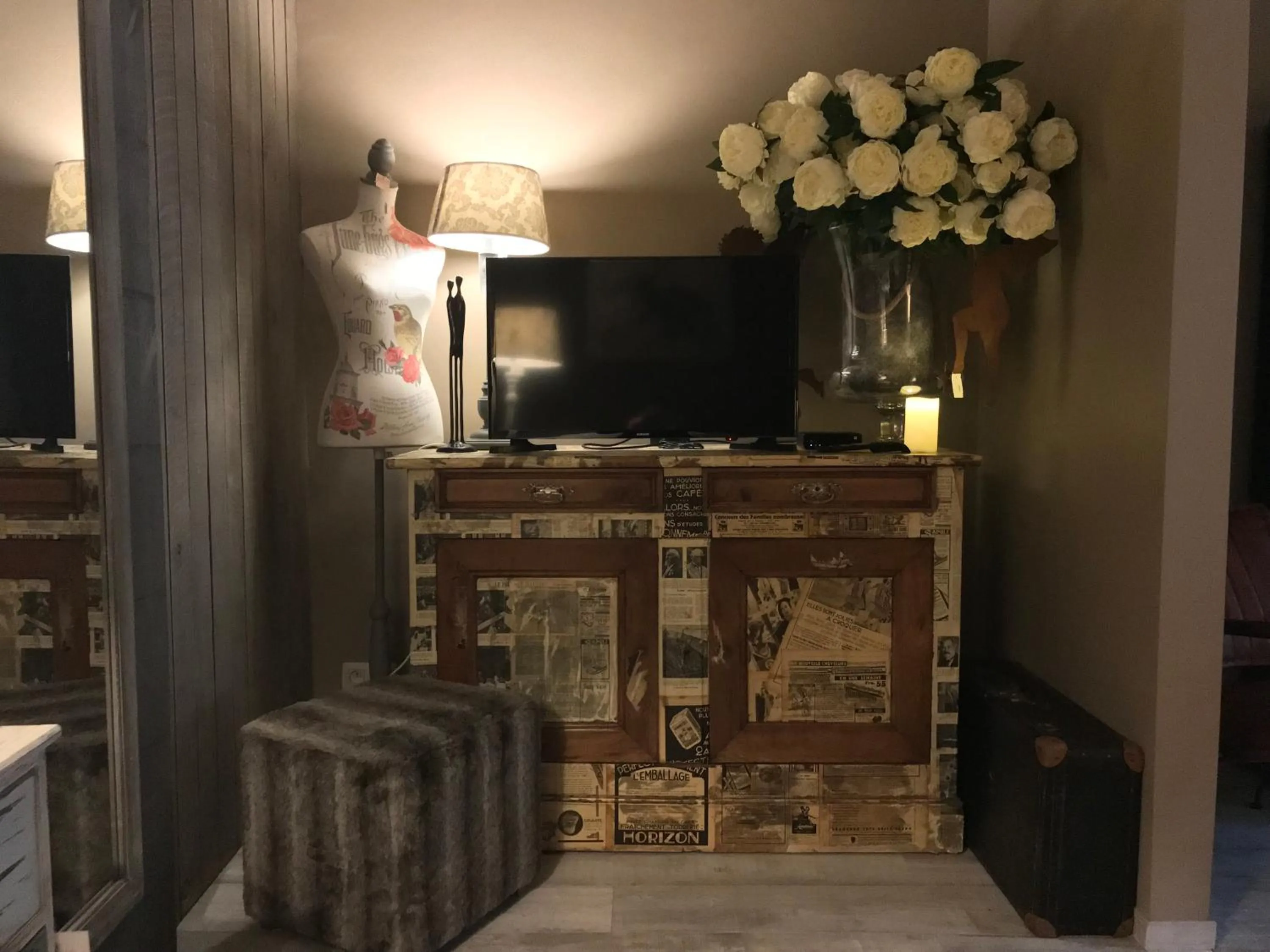 Decorative detail in Le Relais de Chassepierre