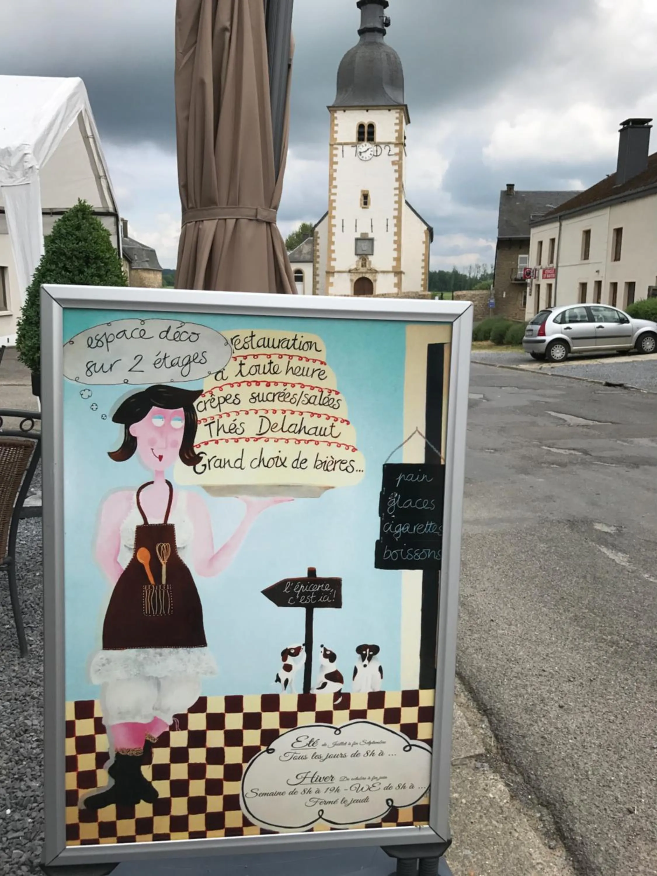 Patio in Le Relais de Chassepierre