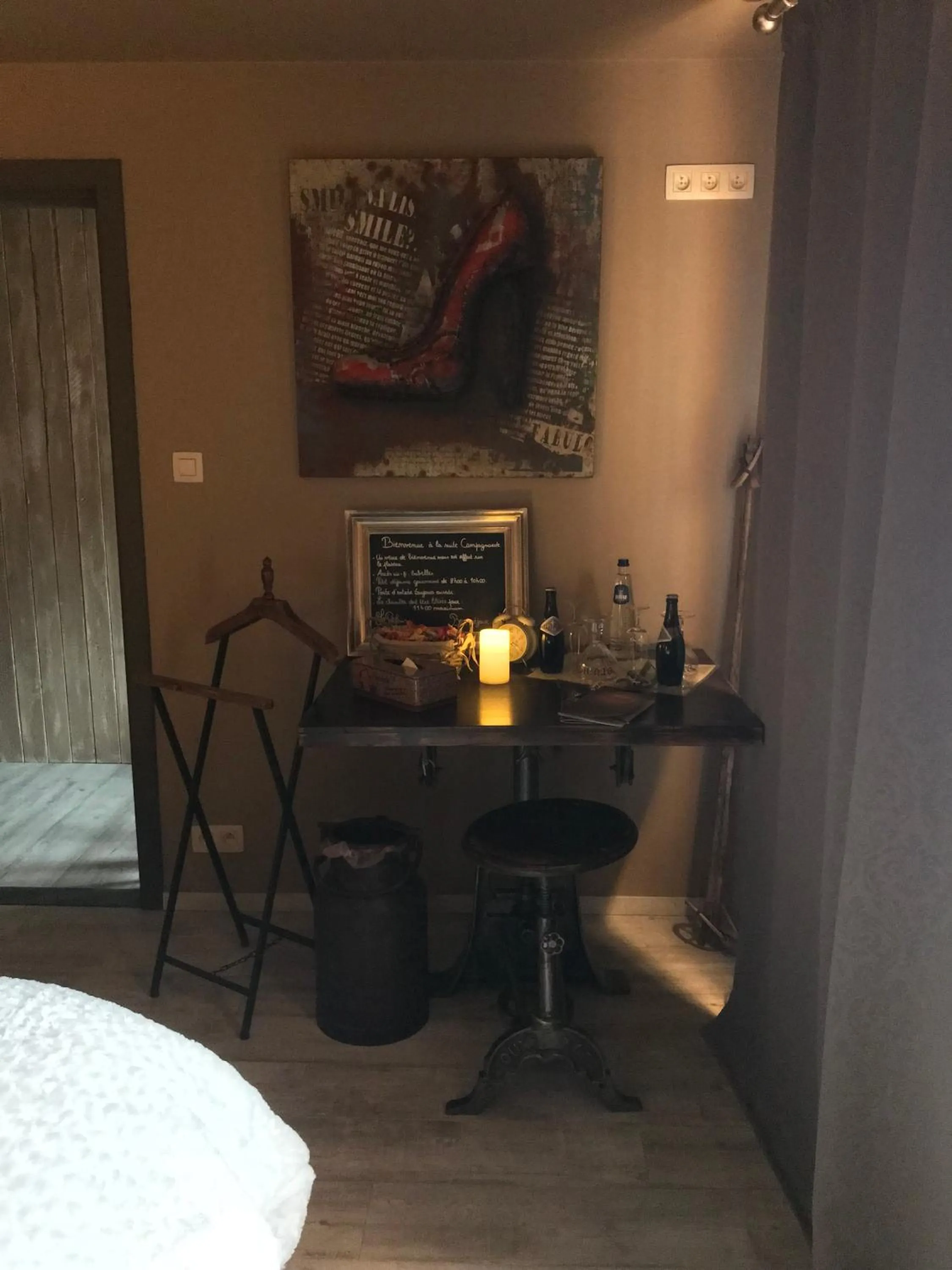 Decorative detail in Le Relais de Chassepierre