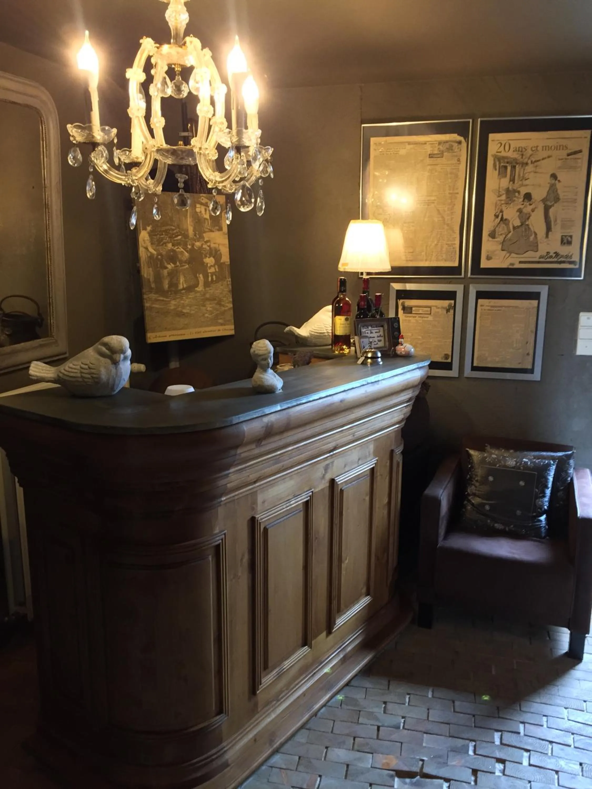 Lobby or reception in Le Relais de Chassepierre